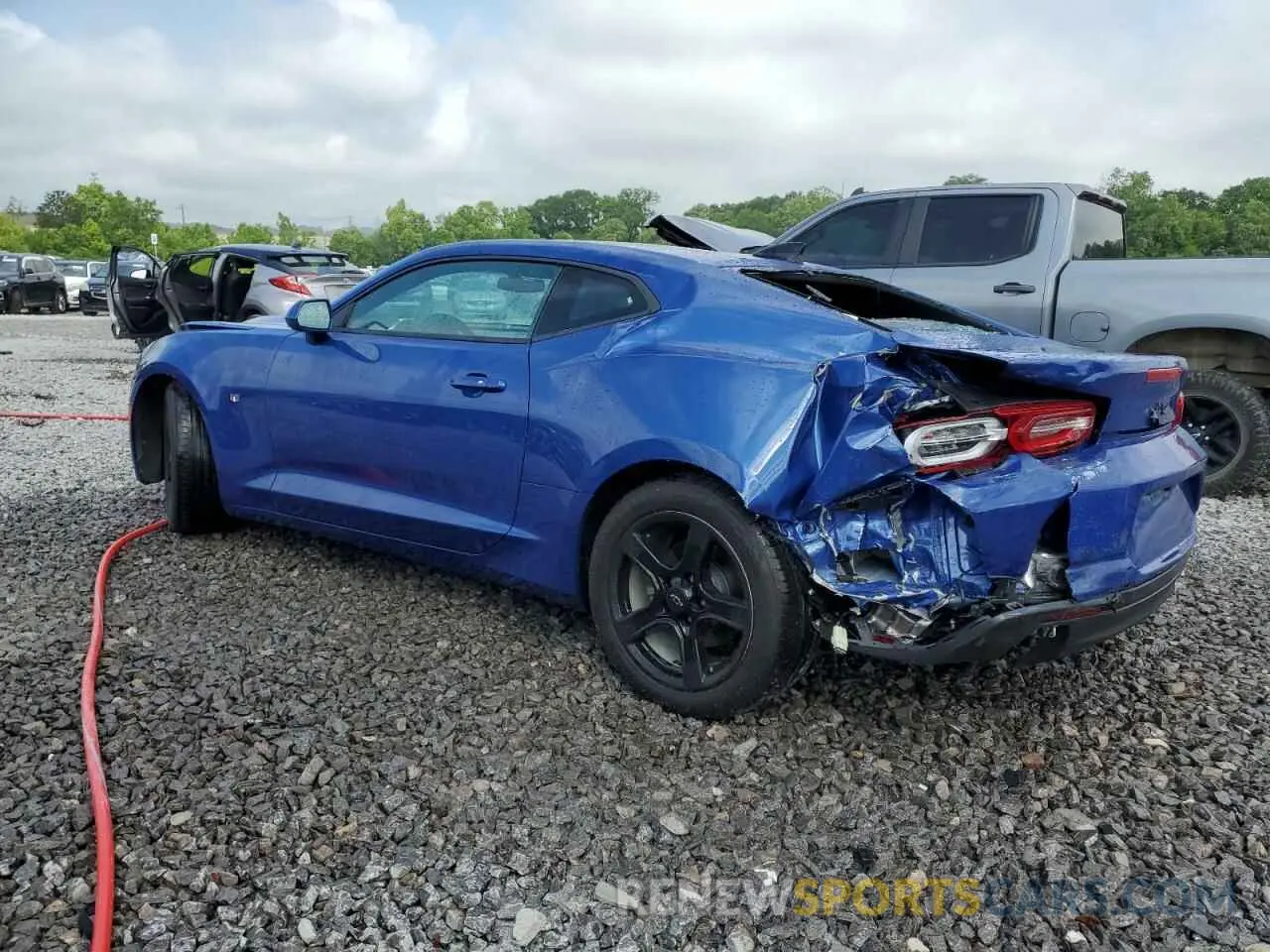 2 Photograph of a damaged car 1G1FB1RS9P0152683 CHEVROLET CAMARO 2023