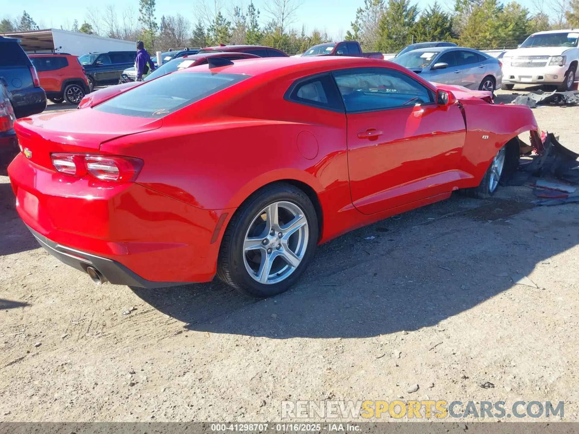 4 Photograph of a damaged car 1G1FB1RX1P0134819 CHEVROLET CAMARO 2023