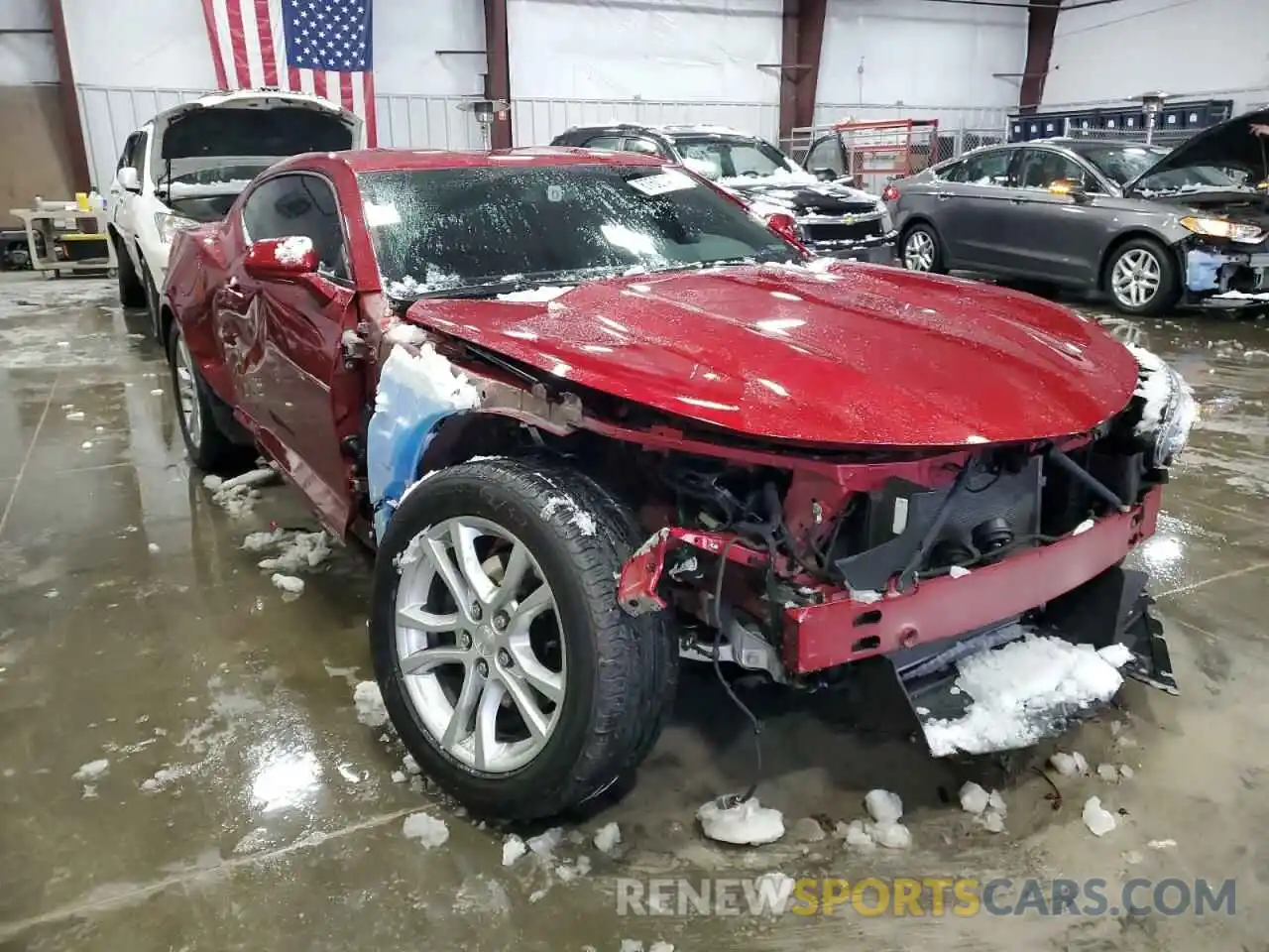 4 Photograph of a damaged car 1G1FB1RX1P0153130 CHEVROLET CAMARO 2023