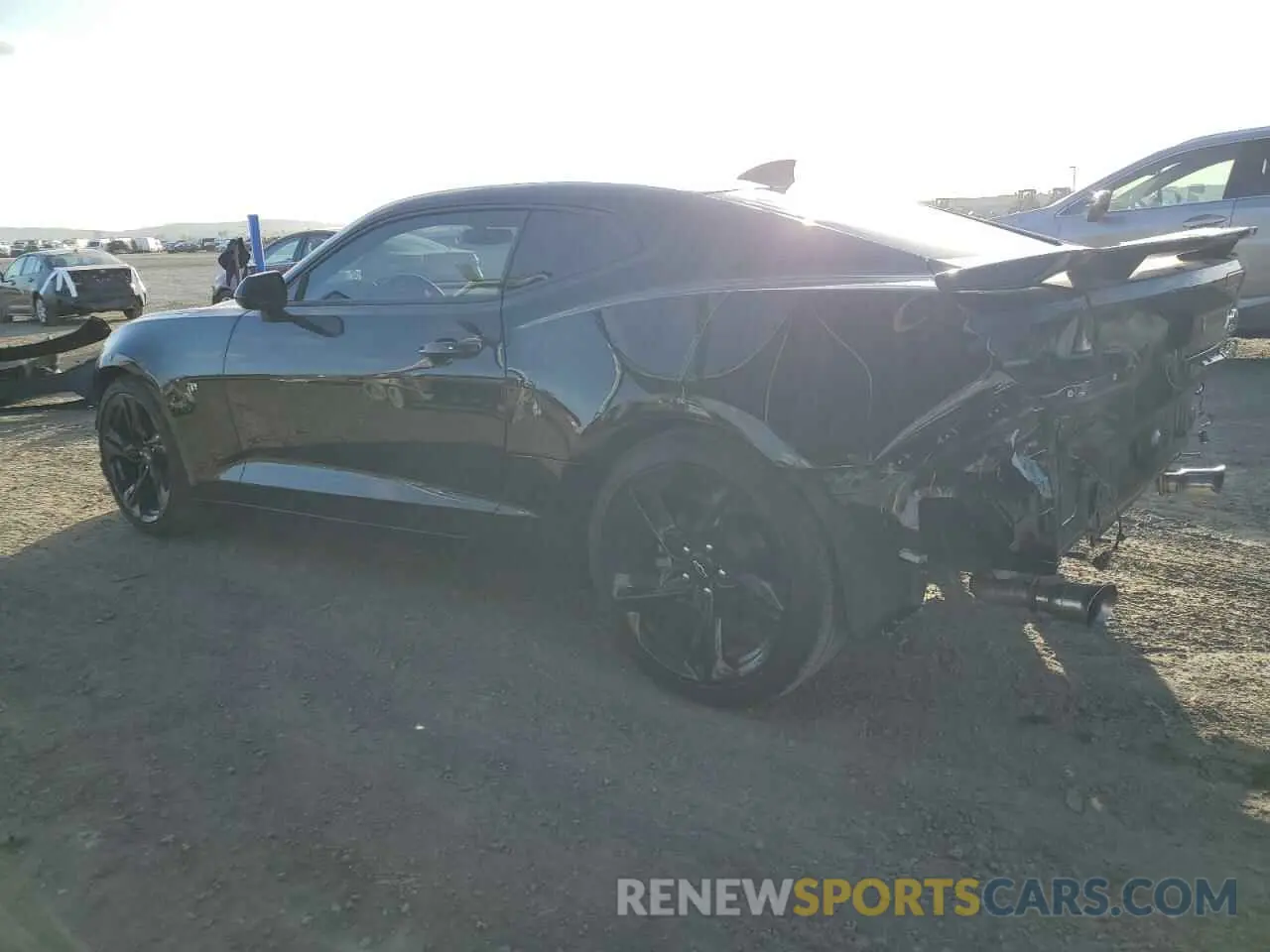 2 Photograph of a damaged car 1G1FB1RX2P0150138 CHEVROLET CAMARO 2023
