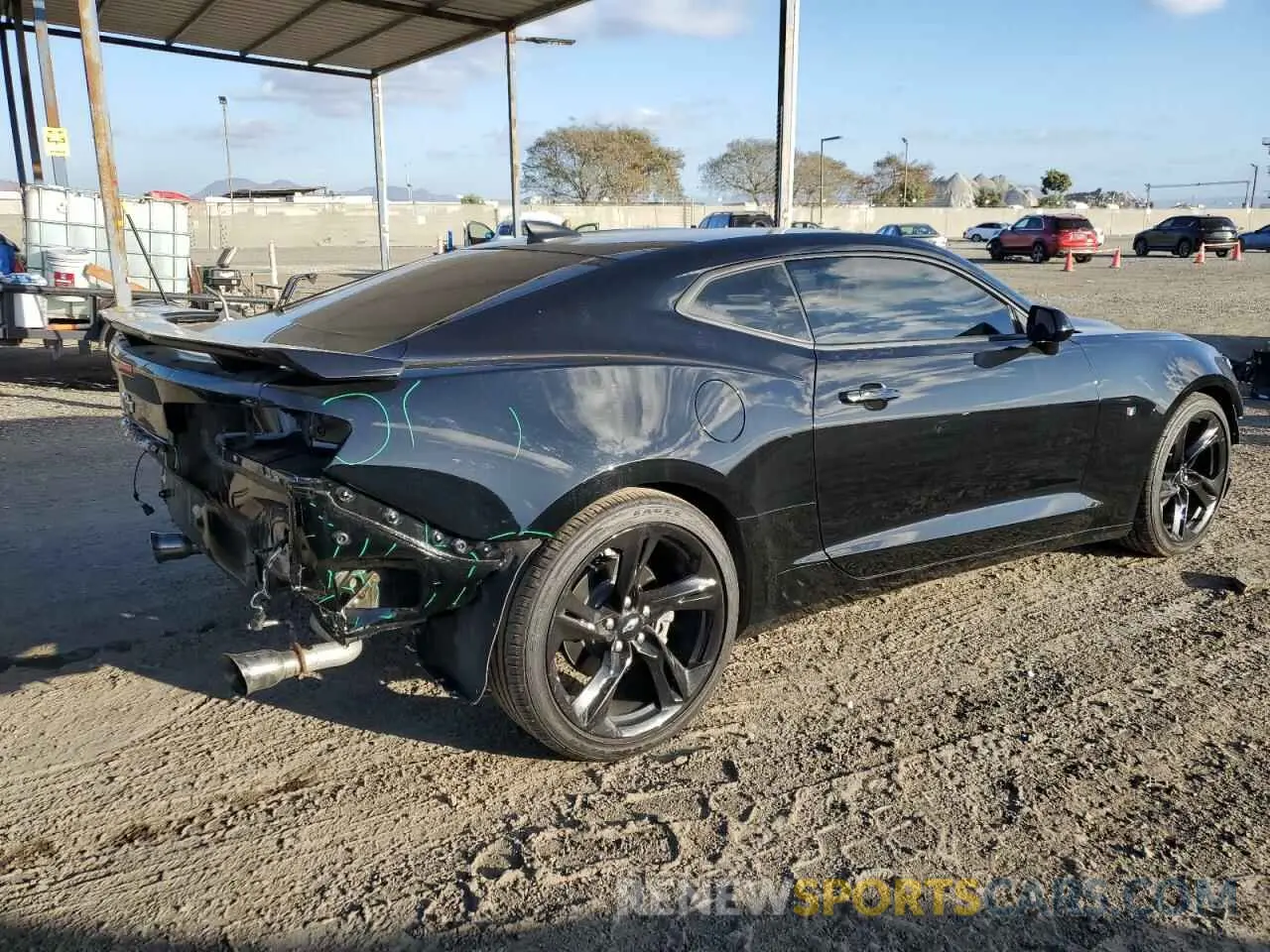 3 Photograph of a damaged car 1G1FB1RX2P0150138 CHEVROLET CAMARO 2023