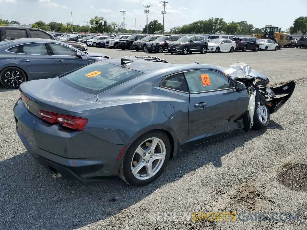 3 Photograph of a damaged car 1G1FB1RX4P0150190 CHEVROLET CAMARO 2023
