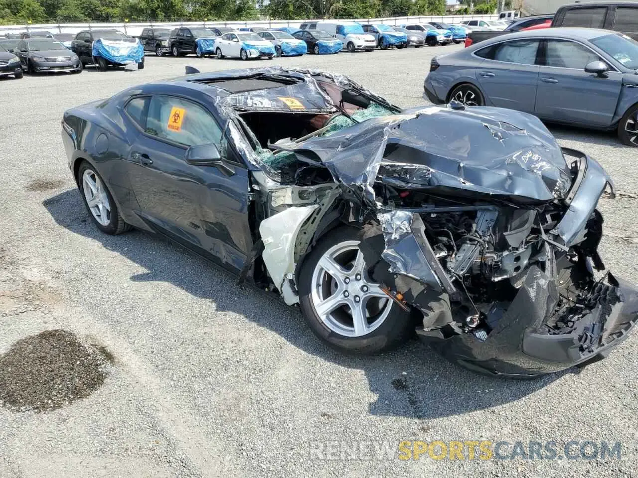 4 Photograph of a damaged car 1G1FB1RX4P0150190 CHEVROLET CAMARO 2023