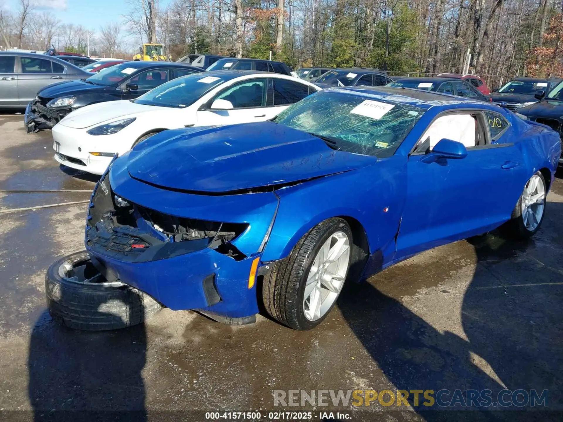 2 Photograph of a damaged car 1G1FB1RX5P0117912 CHEVROLET CAMARO 2023