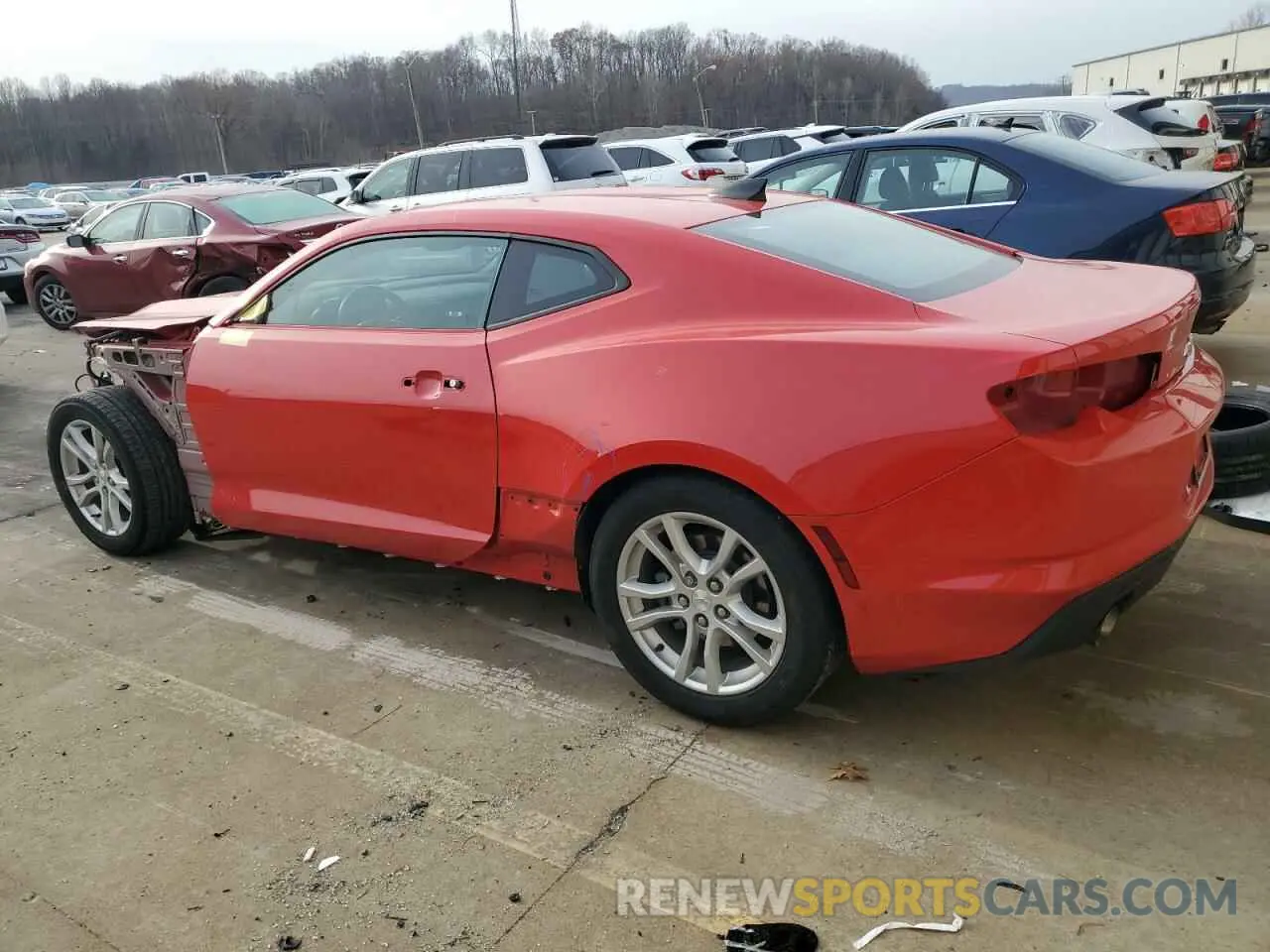 2 Photograph of a damaged car 1G1FB1RX7P0127308 CHEVROLET CAMARO 2023