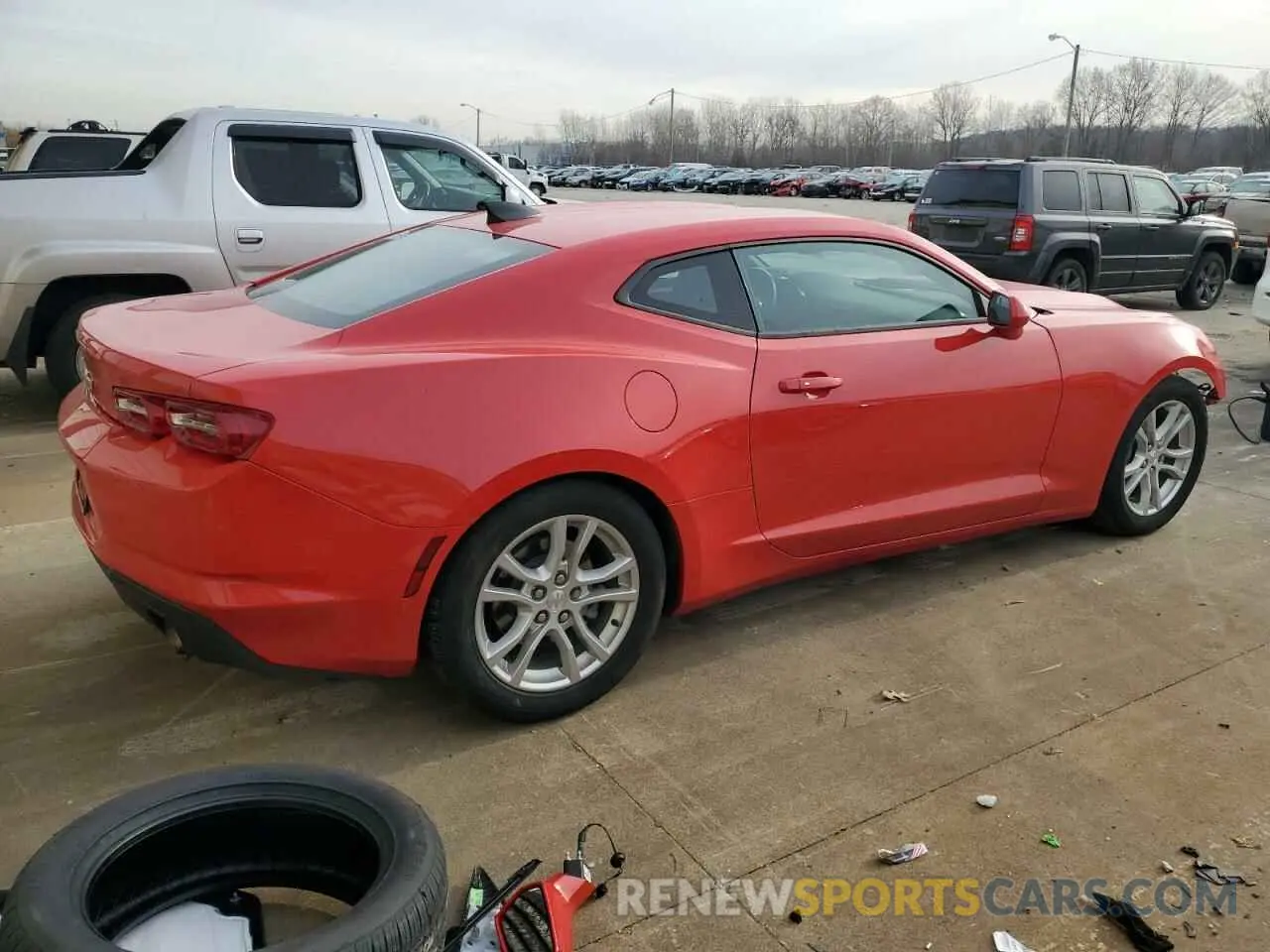 3 Photograph of a damaged car 1G1FB1RX7P0127308 CHEVROLET CAMARO 2023