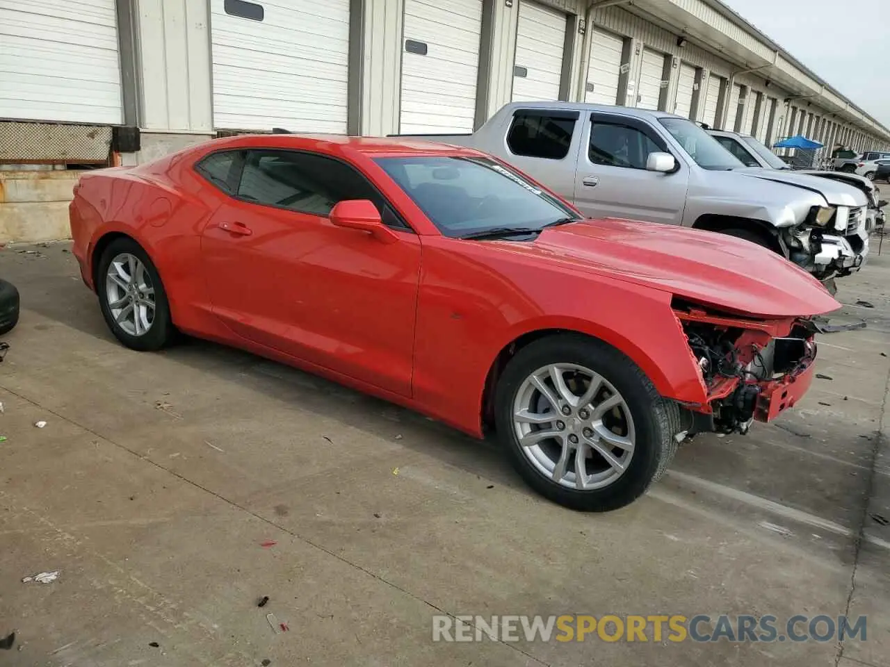 4 Photograph of a damaged car 1G1FB1RX7P0127308 CHEVROLET CAMARO 2023