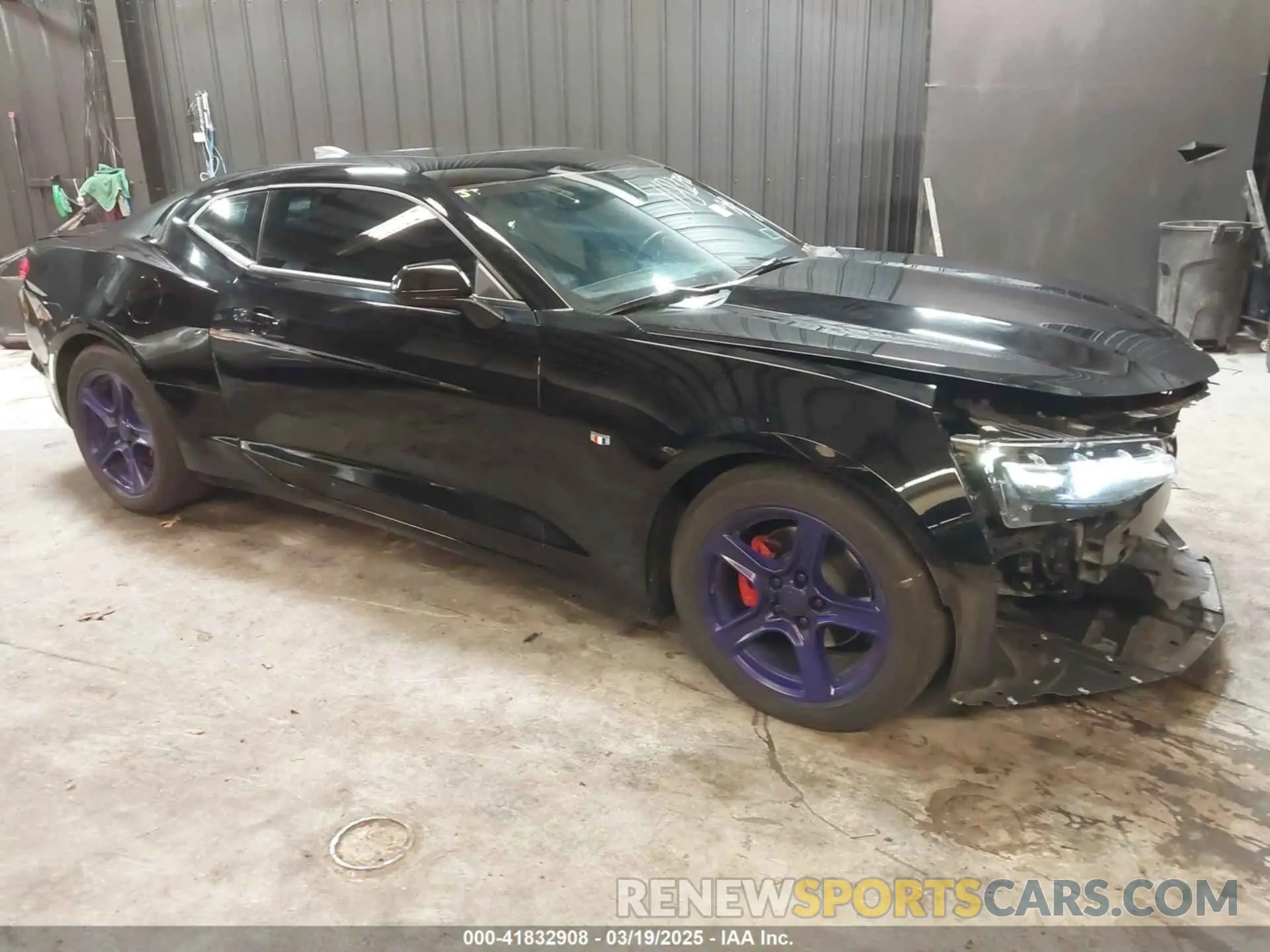 1 Photograph of a damaged car 1G1FB1RX9P0143512 CHEVROLET CAMARO 2023