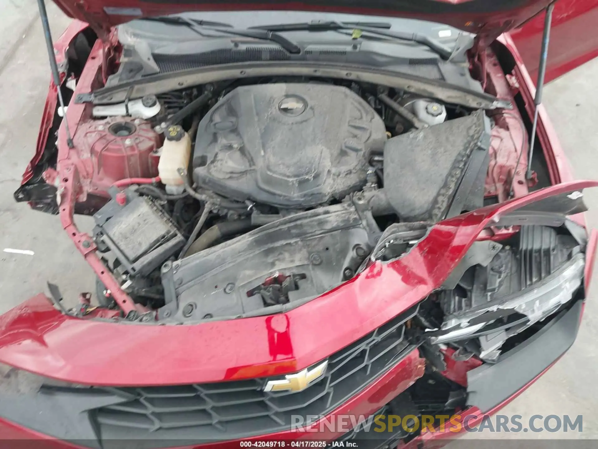 10 Photograph of a damaged car 1G1FB3DS1P0106557 CHEVROLET CAMARO 2023
