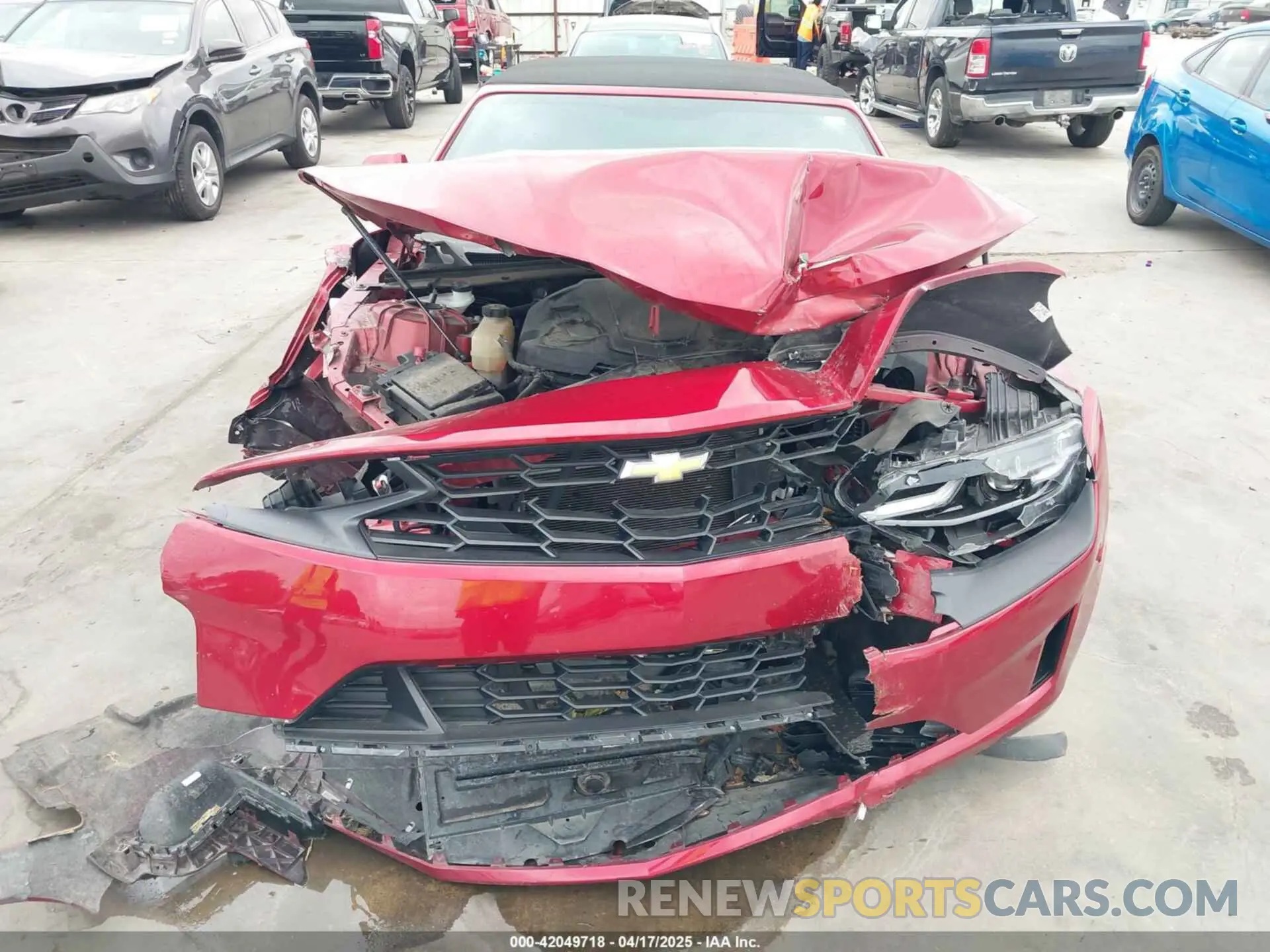 12 Photograph of a damaged car 1G1FB3DS1P0106557 CHEVROLET CAMARO 2023