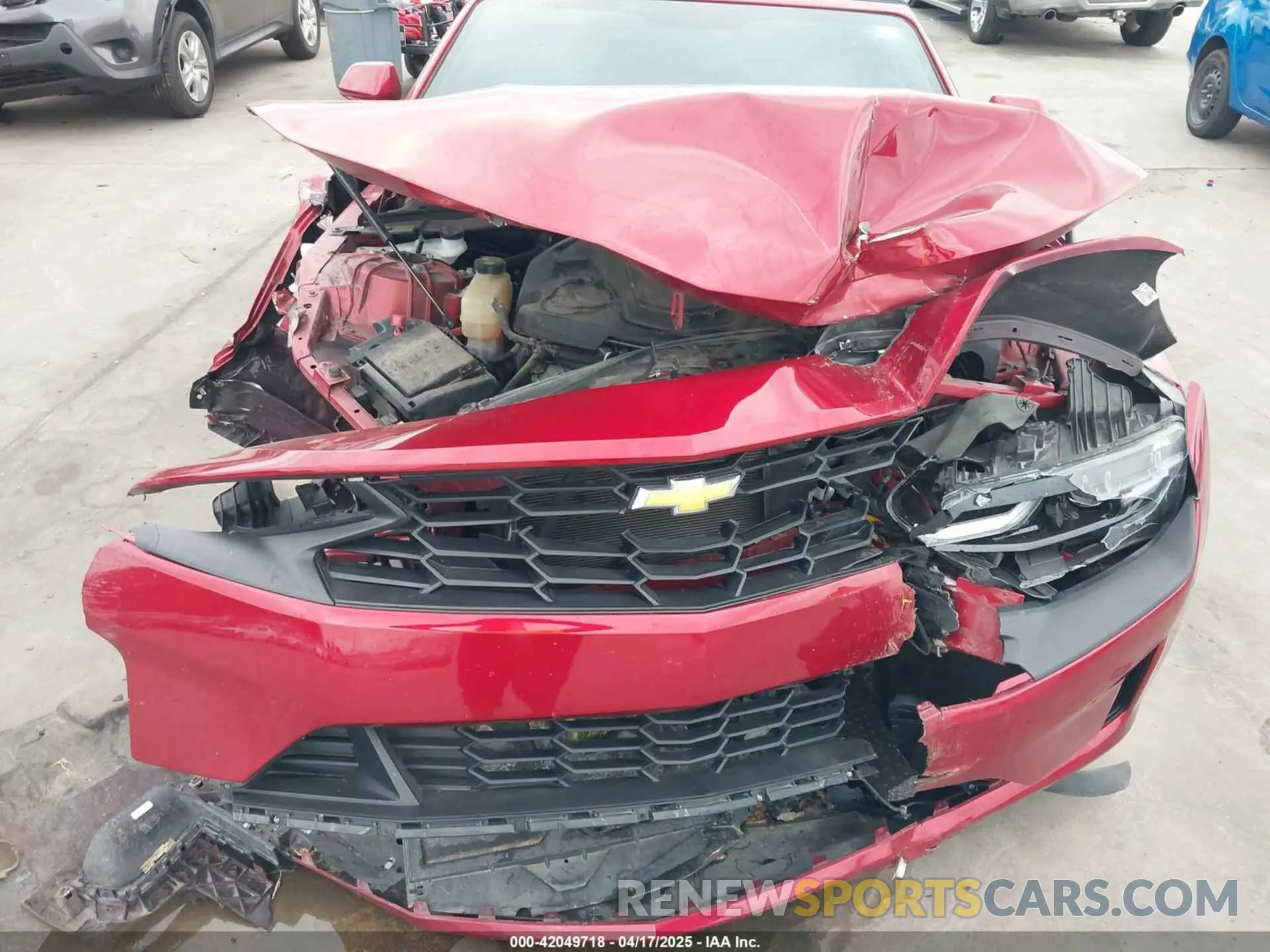 6 Photograph of a damaged car 1G1FB3DS1P0106557 CHEVROLET CAMARO 2023