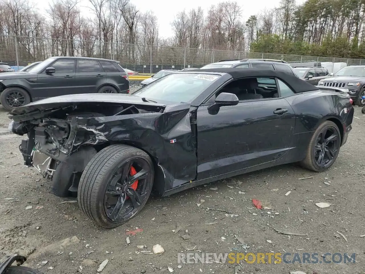 1 Photograph of a damaged car 1G1FB3DS1P0113993 CHEVROLET CAMARO 2023