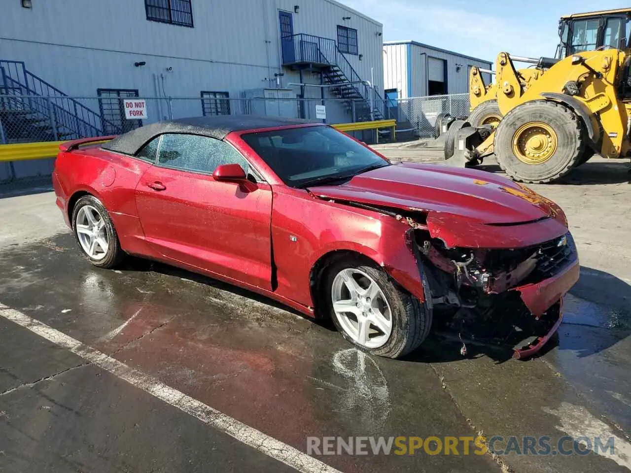 4 Photograph of a damaged car 1G1FB3DS4P0138791 CHEVROLET CAMARO 2023