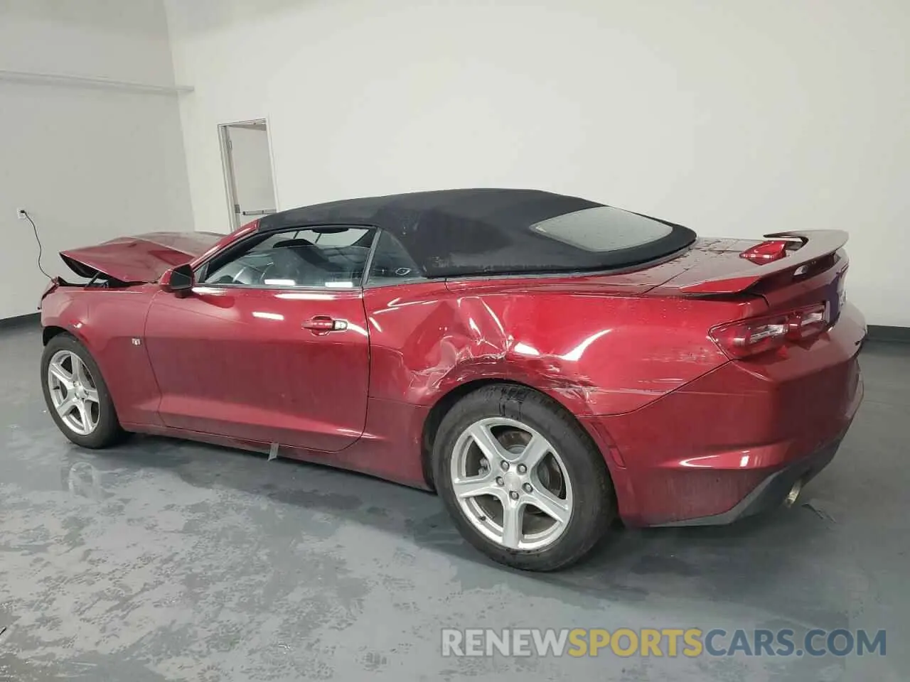 2 Photograph of a damaged car 1G1FB3DS4P0145241 CHEVROLET CAMARO 2023