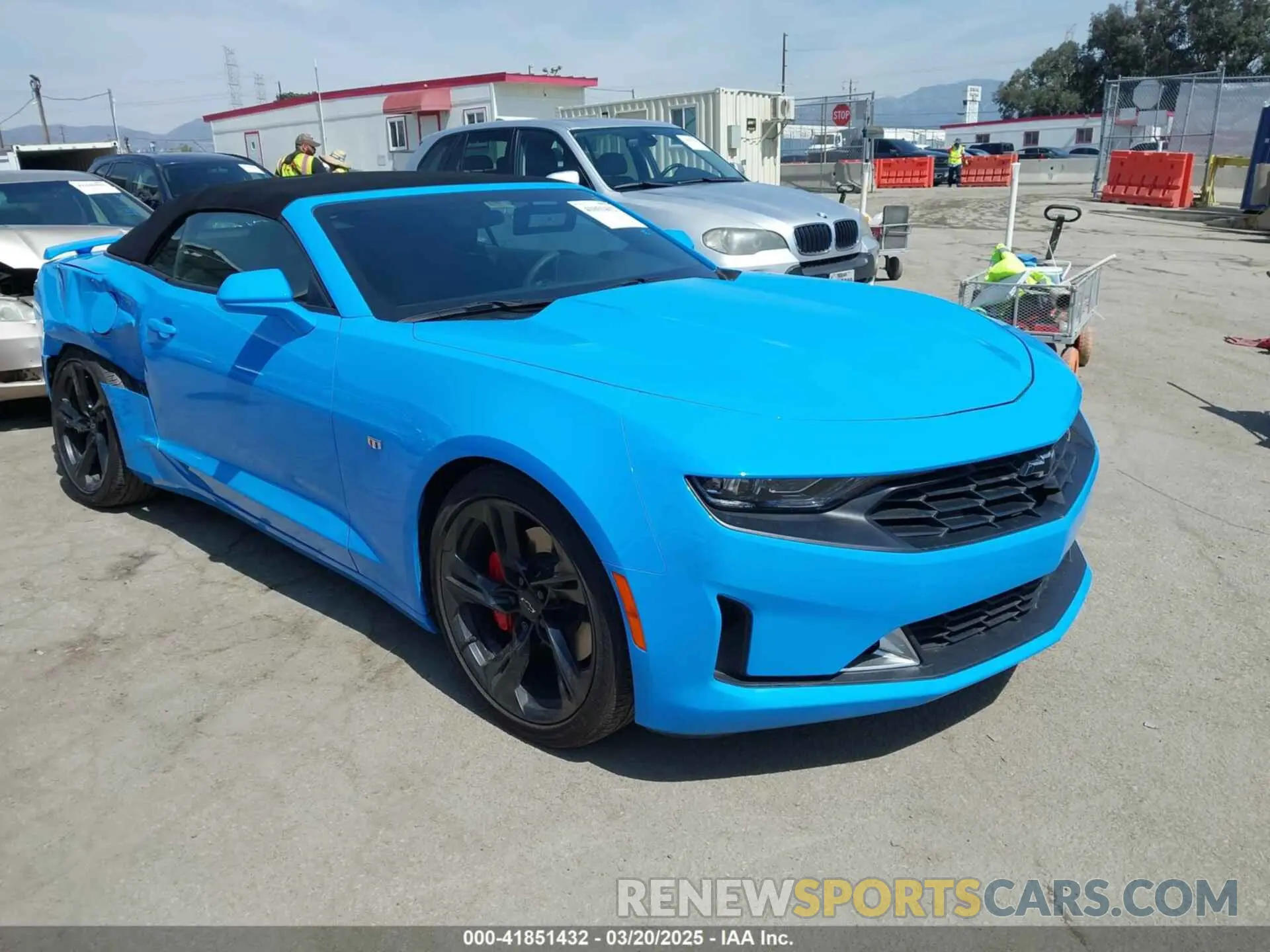 1 Photograph of a damaged car 1G1FB3DS5P0114158 CHEVROLET CAMARO 2023