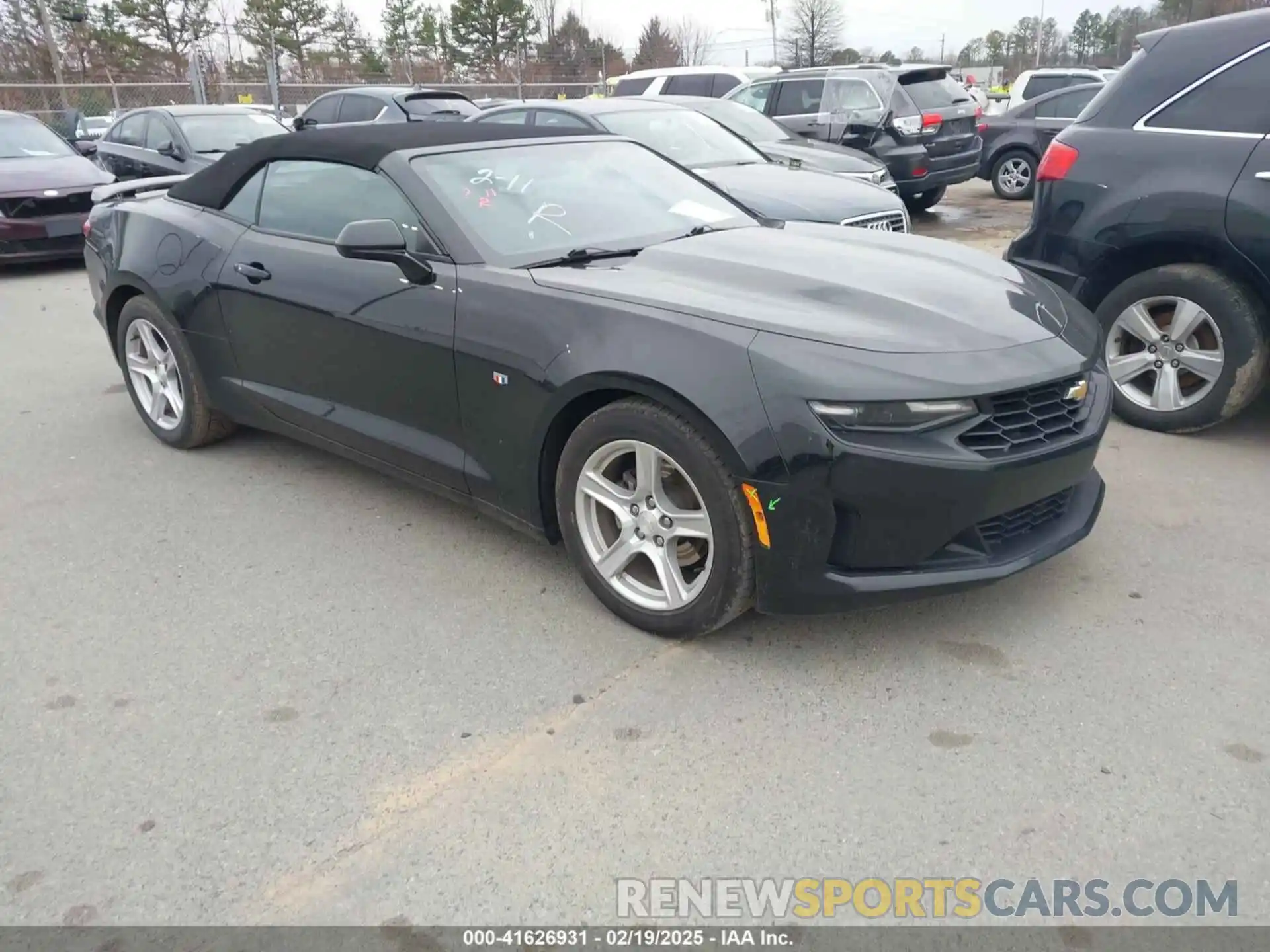 1 Photograph of a damaged car 1G1FB3DS5P0131350 CHEVROLET CAMARO 2023