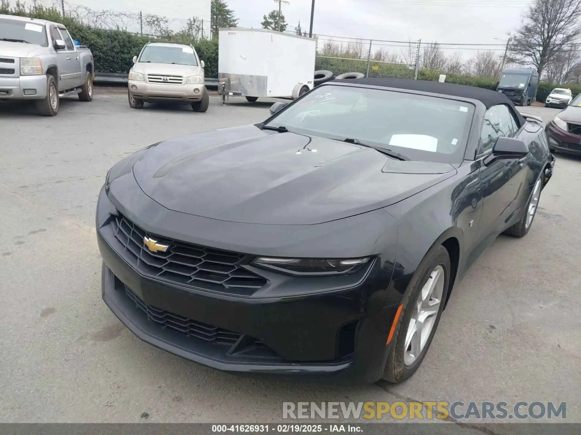 2 Photograph of a damaged car 1G1FB3DS5P0131350 CHEVROLET CAMARO 2023