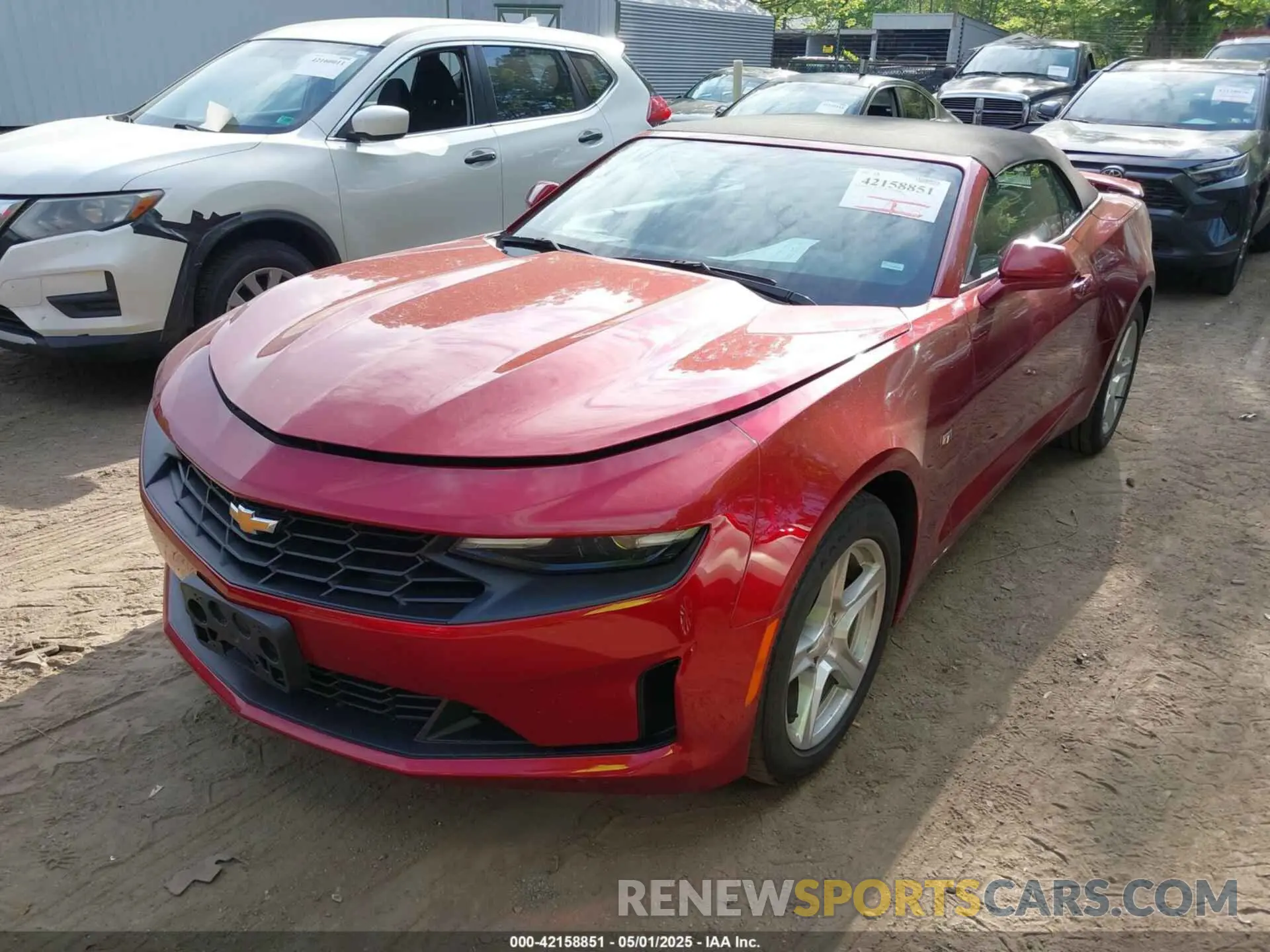 2 Photograph of a damaged car 1G1FB3DS5P0134992 CHEVROLET CAMARO 2023