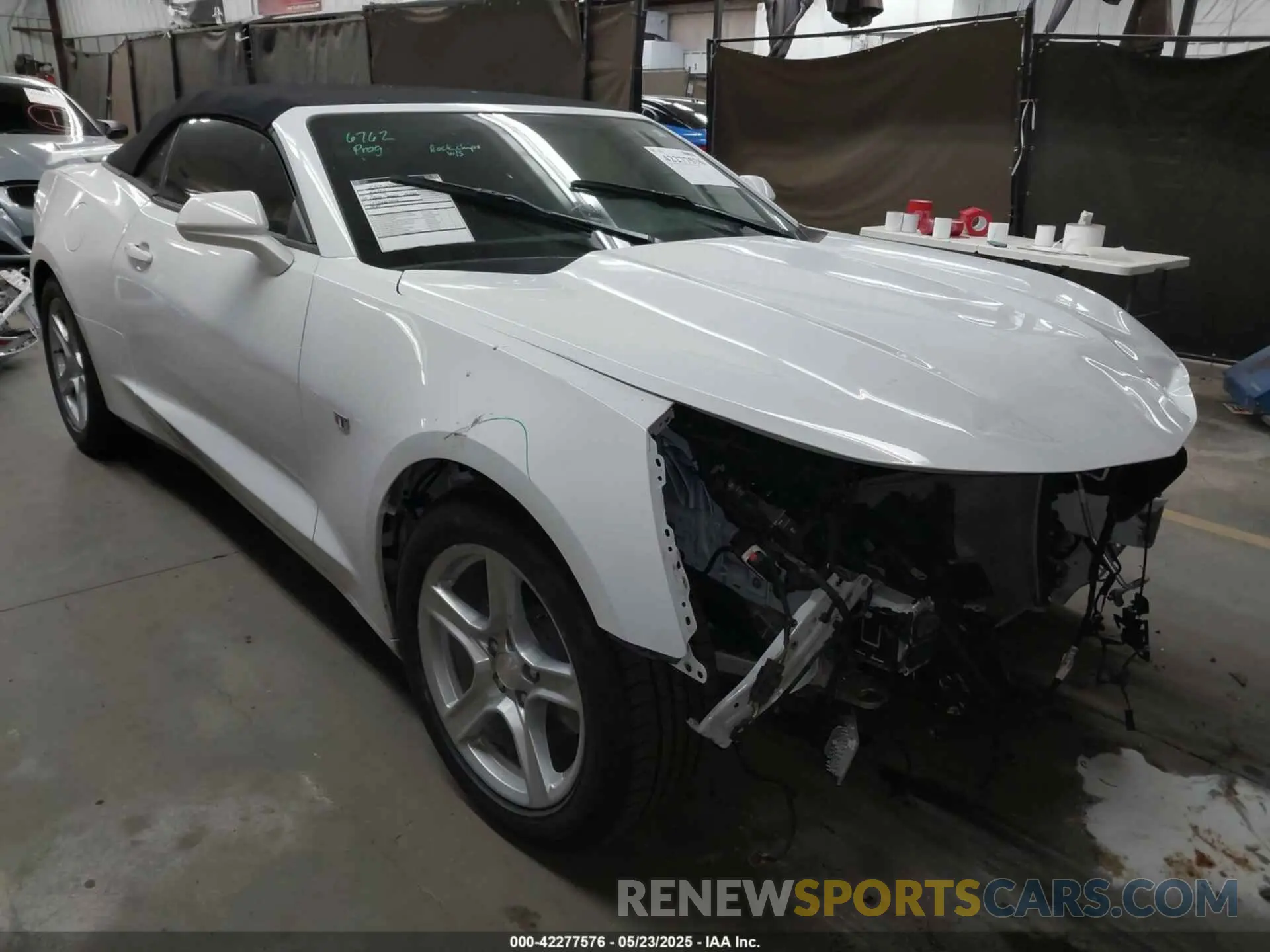 1 Photograph of a damaged car 1G1FB3DS6P0126500 CHEVROLET CAMARO 2023