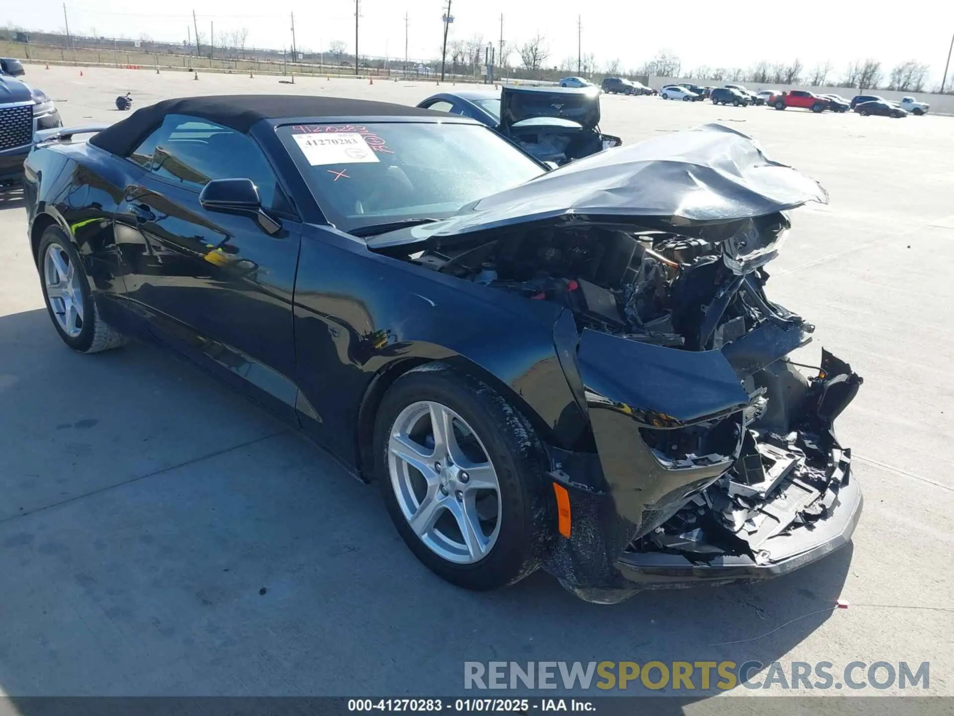 1 Photograph of a damaged car 1G1FB3DX0P0155941 CHEVROLET CAMARO 2023