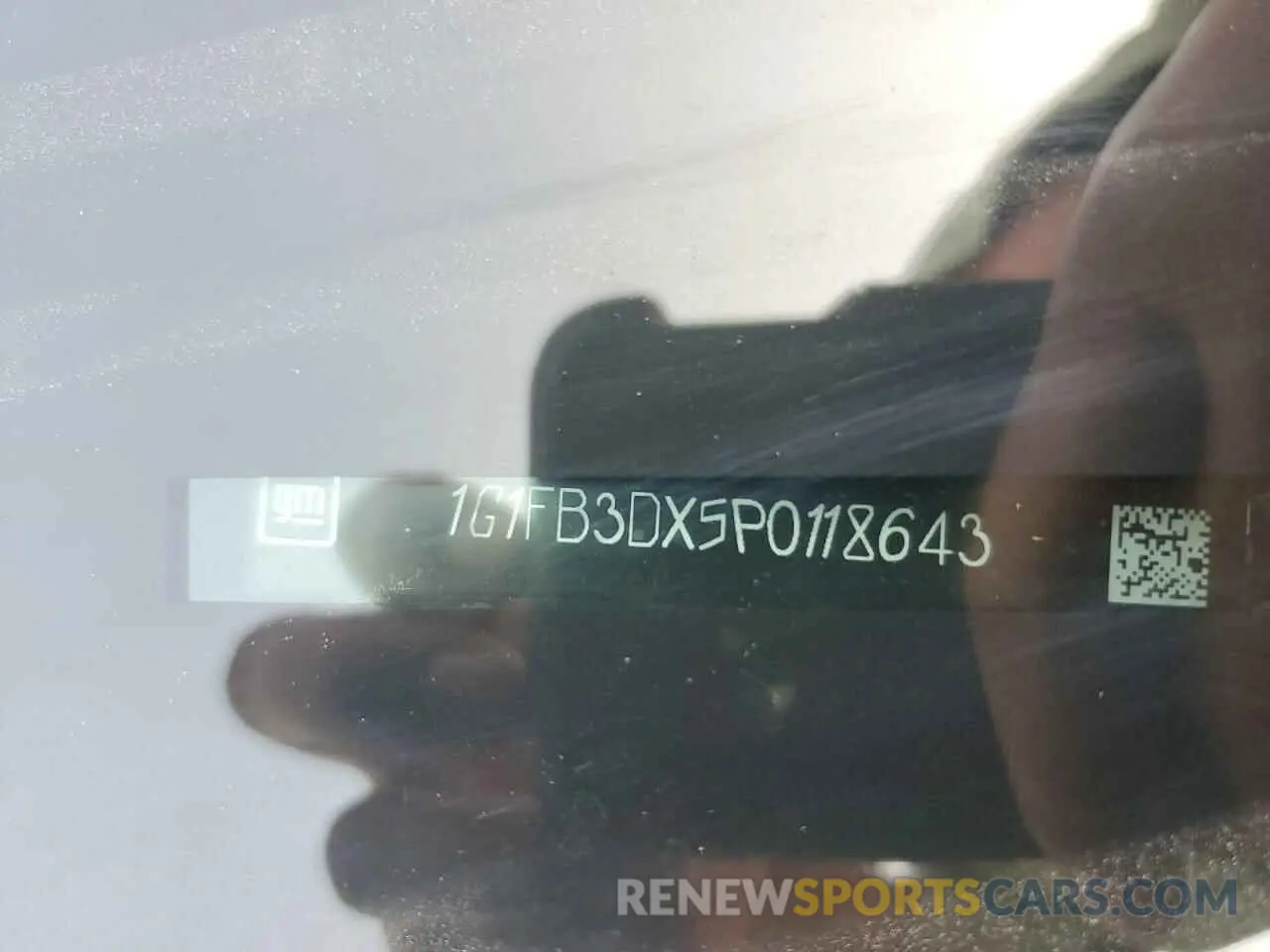 13 Photograph of a damaged car 1G1FB3DX5P0118643 CHEVROLET CAMARO 2023
