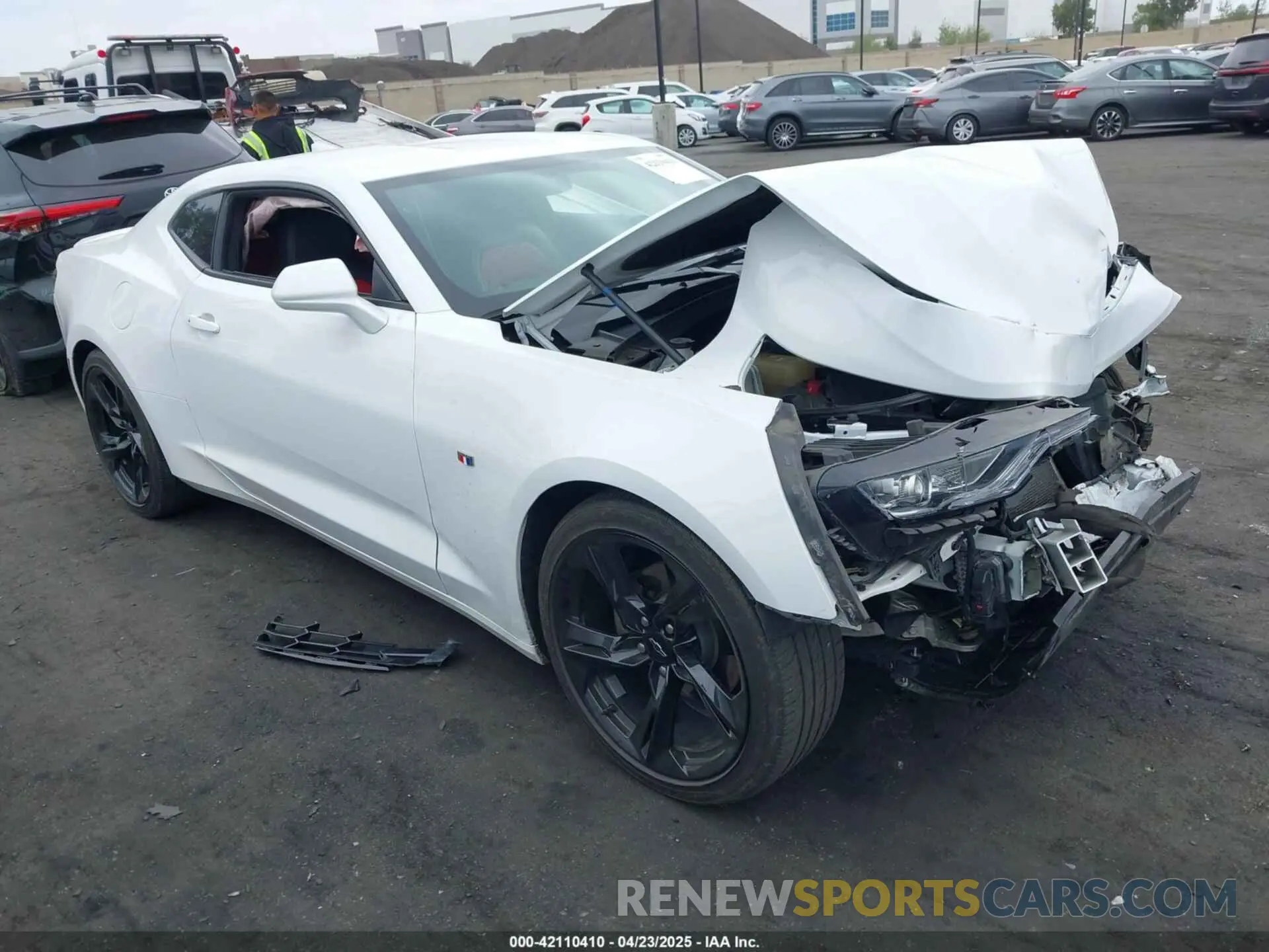 1 Photograph of a damaged car 1G1FD1RS1P0132244 CHEVROLET CAMARO 2023