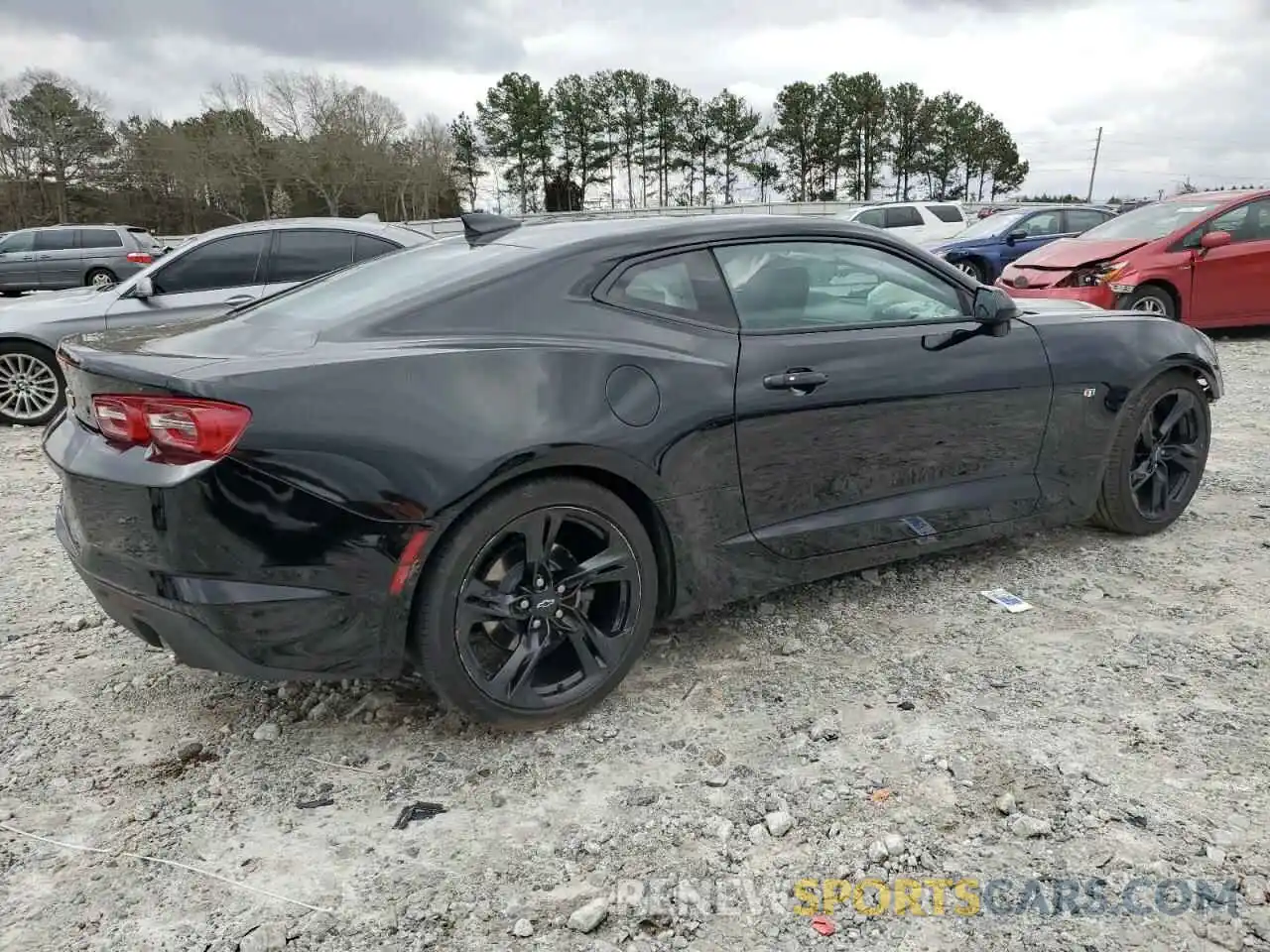 3 Photograph of a damaged car 1G1FD1RS2P0124993 CHEVROLET CAMARO 2023