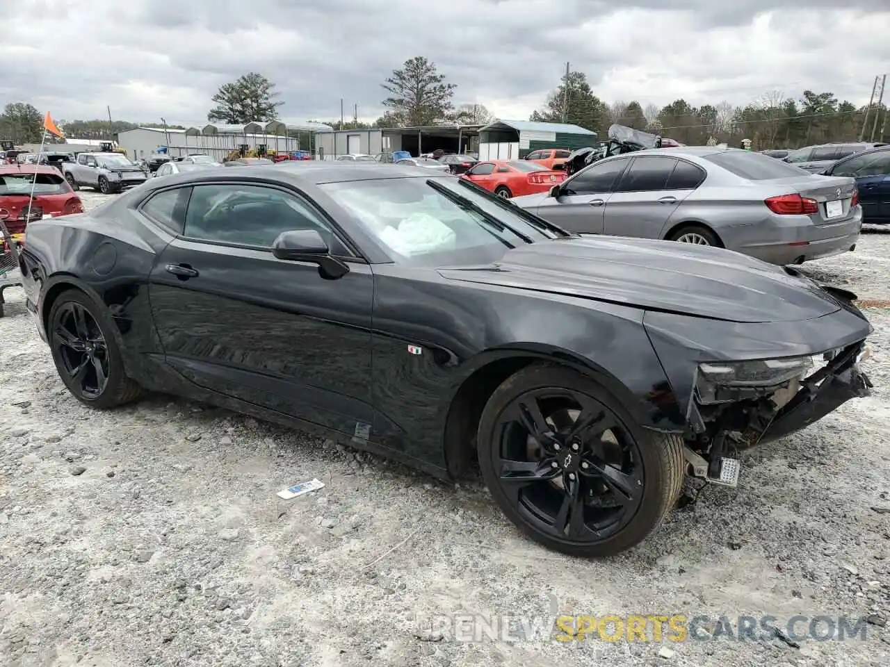 4 Photograph of a damaged car 1G1FD1RS2P0124993 CHEVROLET CAMARO 2023