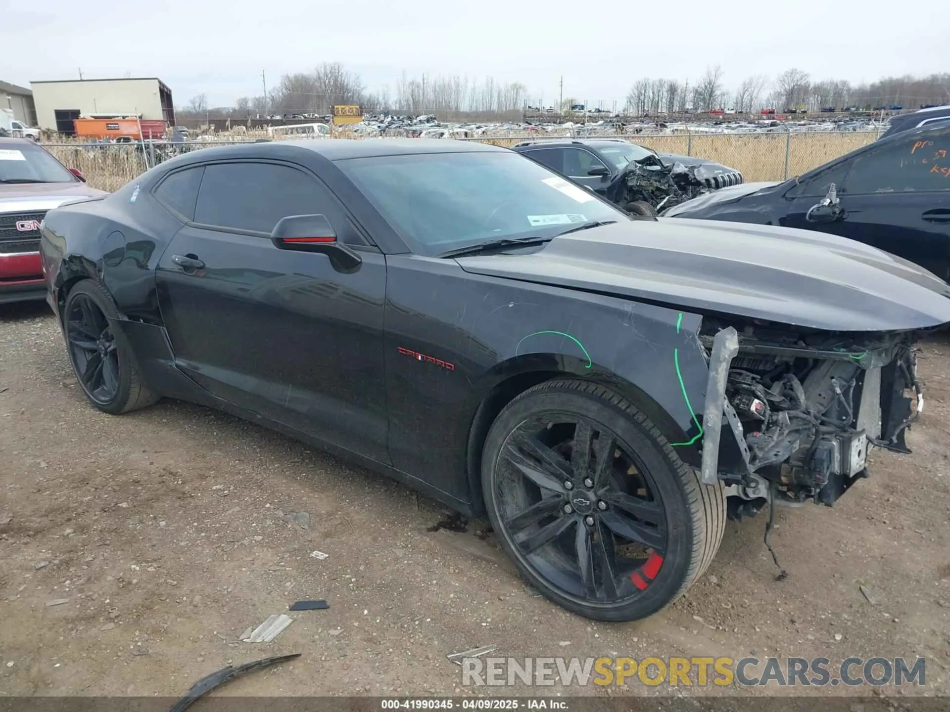 1 Photograph of a damaged car 1G1FD1RX6P0133885 CHEVROLET CAMARO 2023