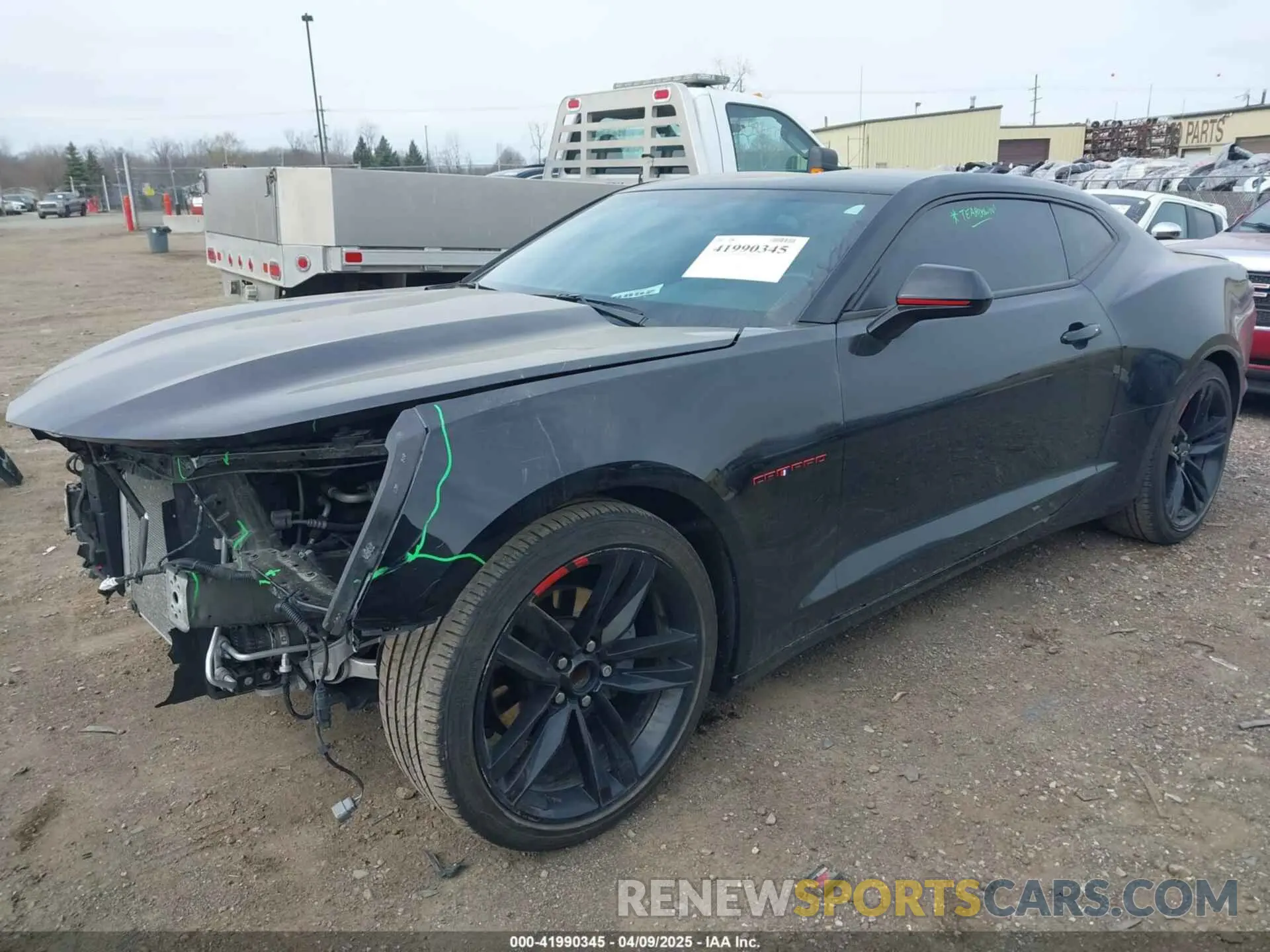2 Photograph of a damaged car 1G1FD1RX6P0133885 CHEVROLET CAMARO 2023