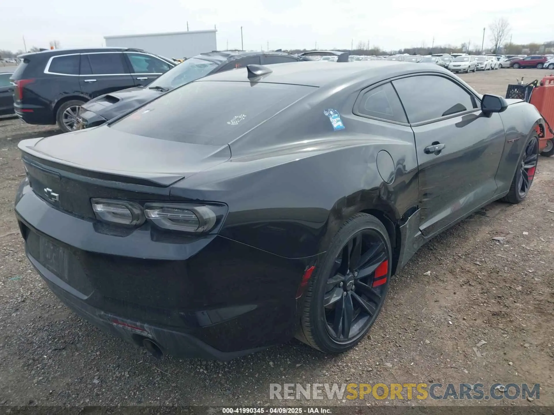 4 Photograph of a damaged car 1G1FD1RX6P0133885 CHEVROLET CAMARO 2023