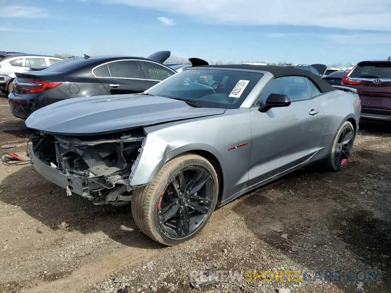 1 Photograph of a damaged car 1G1FD3DS0P0140337 CHEVROLET CAMARO 2023