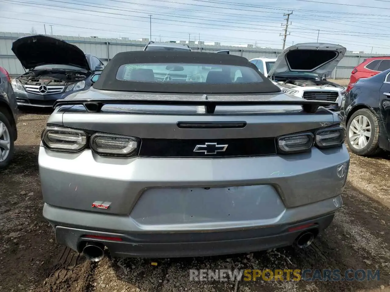 6 Photograph of a damaged car 1G1FD3DS0P0140337 CHEVROLET CAMARO 2023