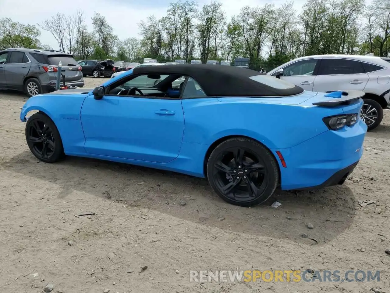 2 Photograph of a damaged car 1G1FD3DS1P0102325 CHEVROLET CAMARO 2023