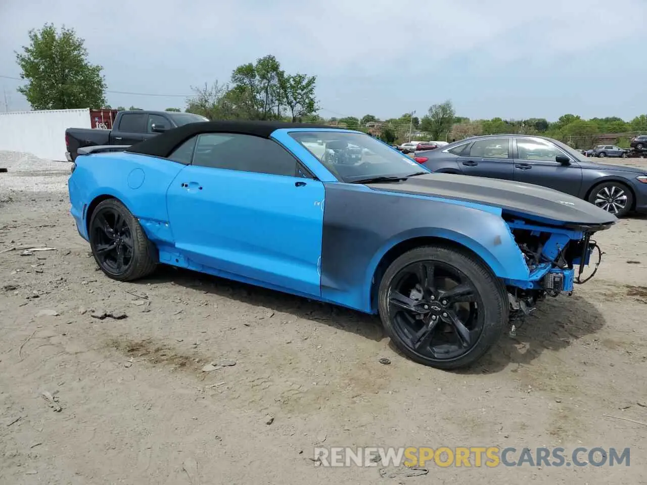 4 Photograph of a damaged car 1G1FD3DS1P0102325 CHEVROLET CAMARO 2023