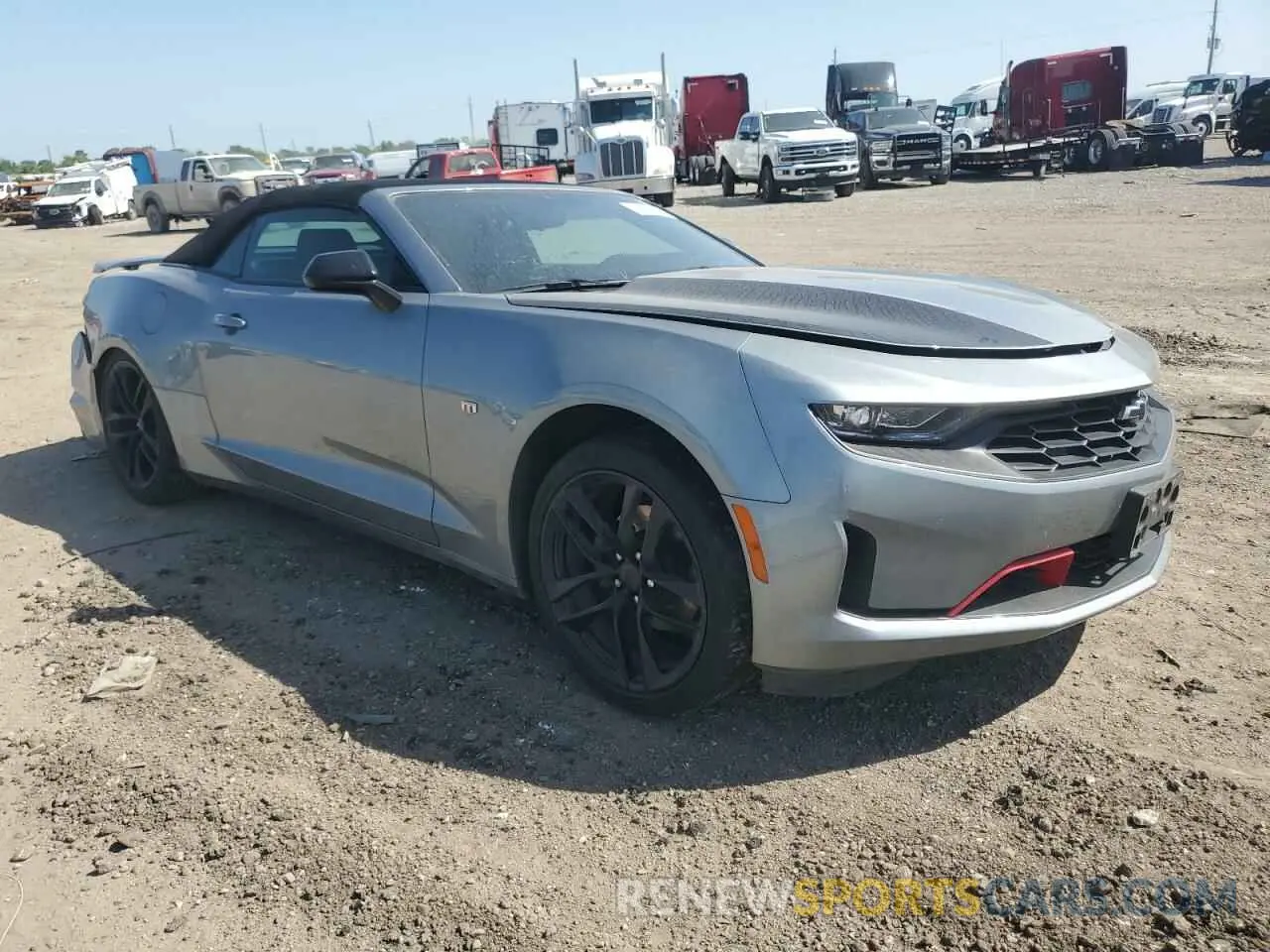 4 Photograph of a damaged car 1G1FD3DS4P0133438 CHEVROLET CAMARO 2023