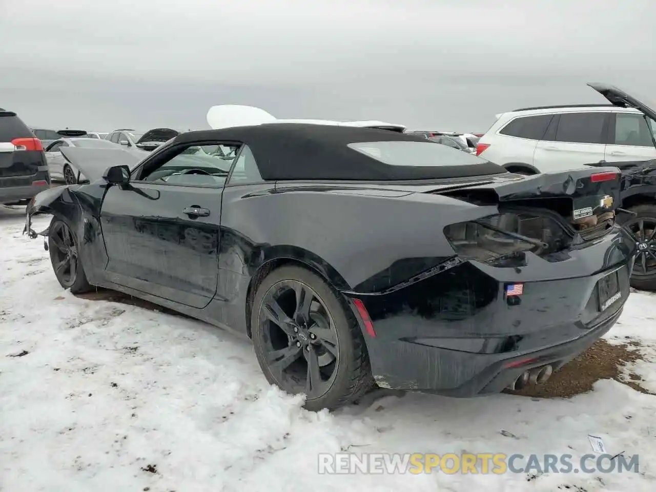 2 Photograph of a damaged car 1G1FD3DS5P0103350 CHEVROLET CAMARO 2023