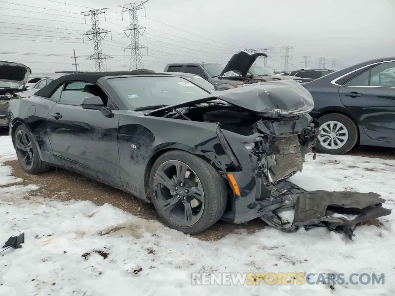 4 Photograph of a damaged car 1G1FD3DS5P0103350 CHEVROLET CAMARO 2023