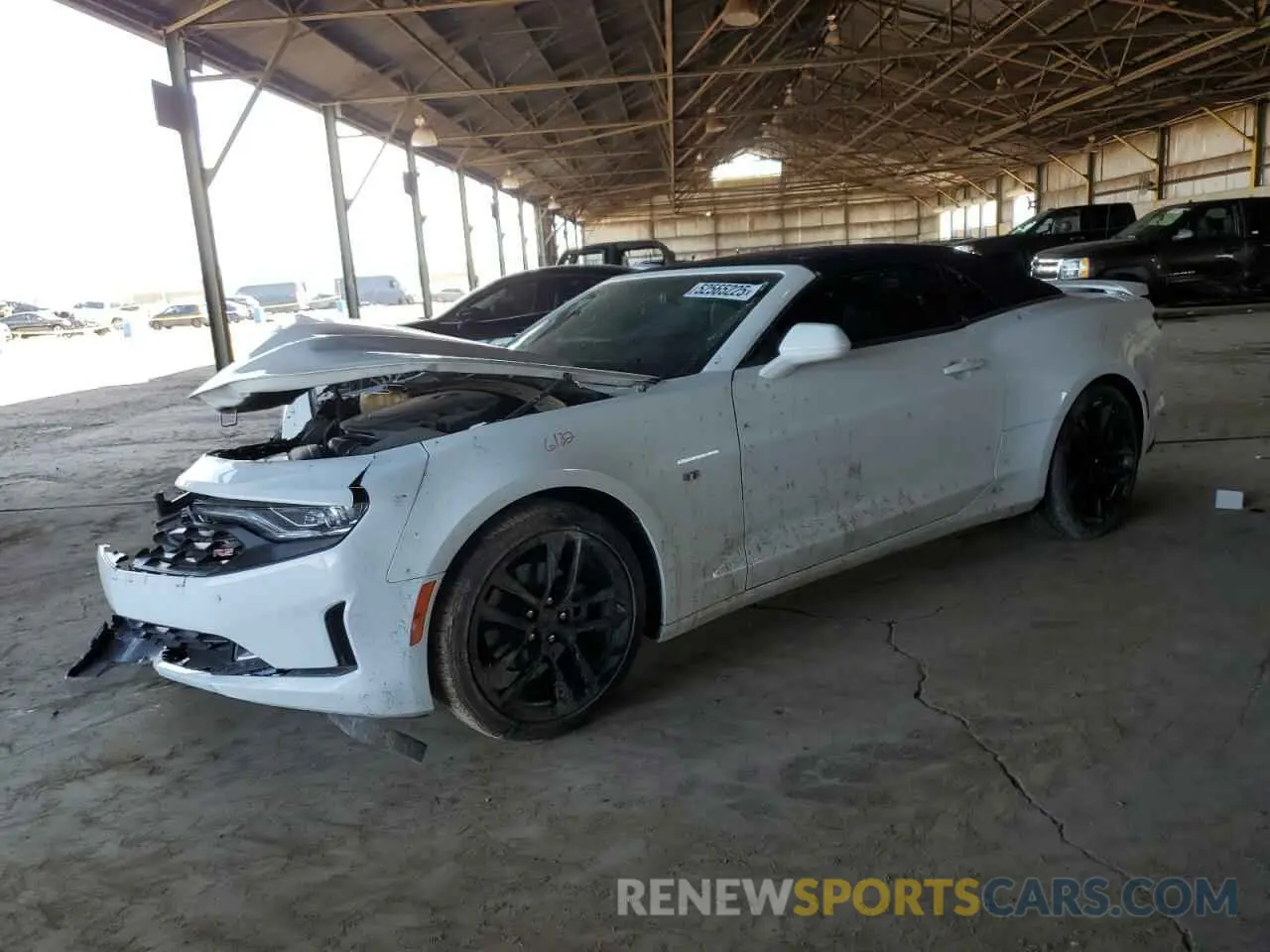 1 Photograph of a damaged car 1G1FD3DS9P0155077 CHEVROLET CAMARO 2023