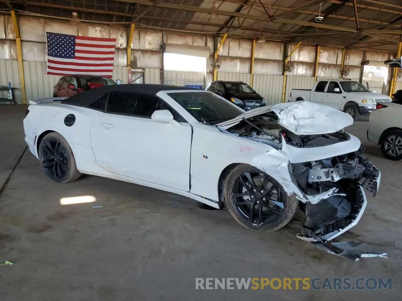 4 Photograph of a damaged car 1G1FD3DS9P0155077 CHEVROLET CAMARO 2023