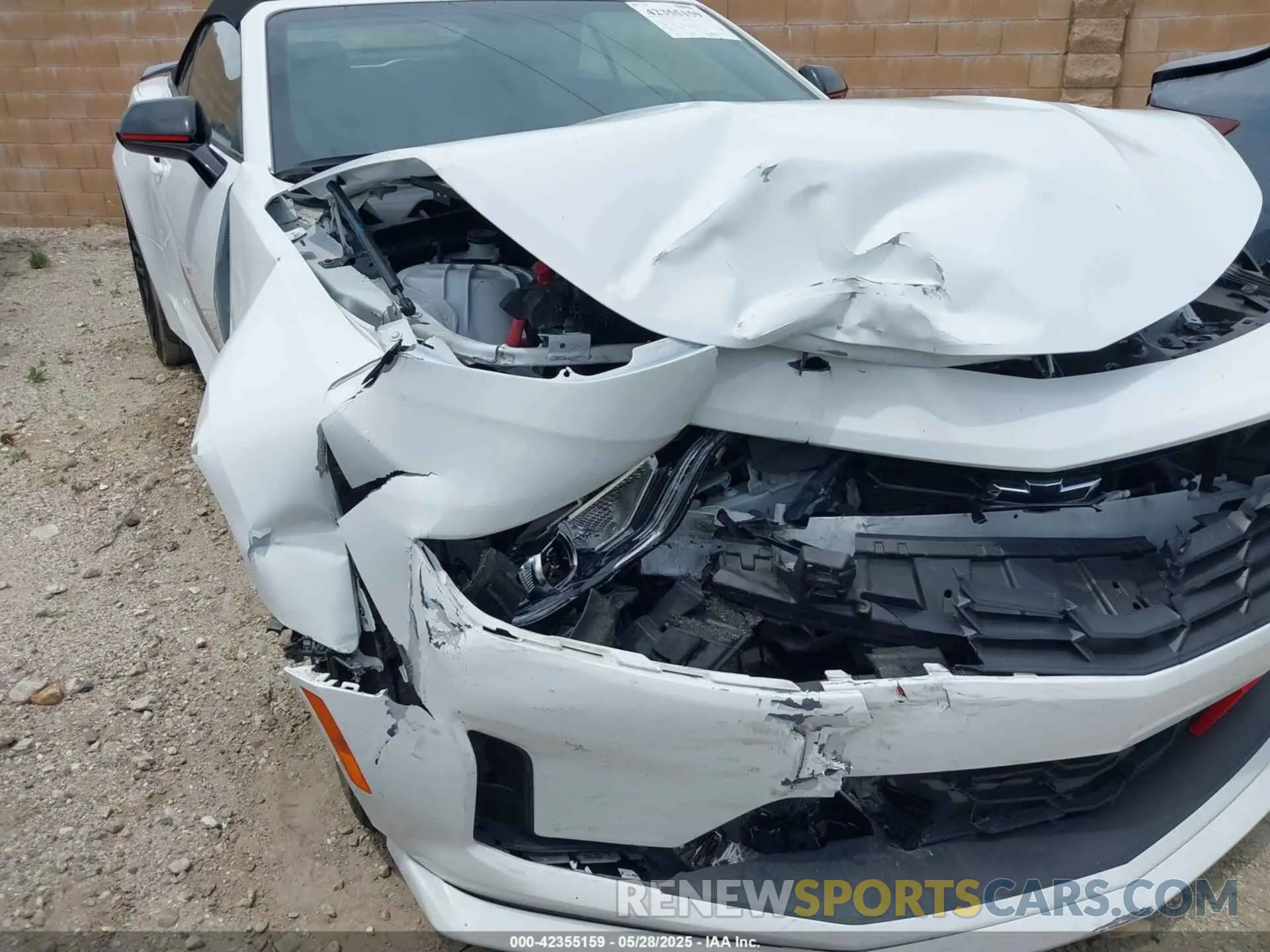 6 Photograph of a damaged car 1G1FD3DSXP0111296 CHEVROLET CAMARO 2023