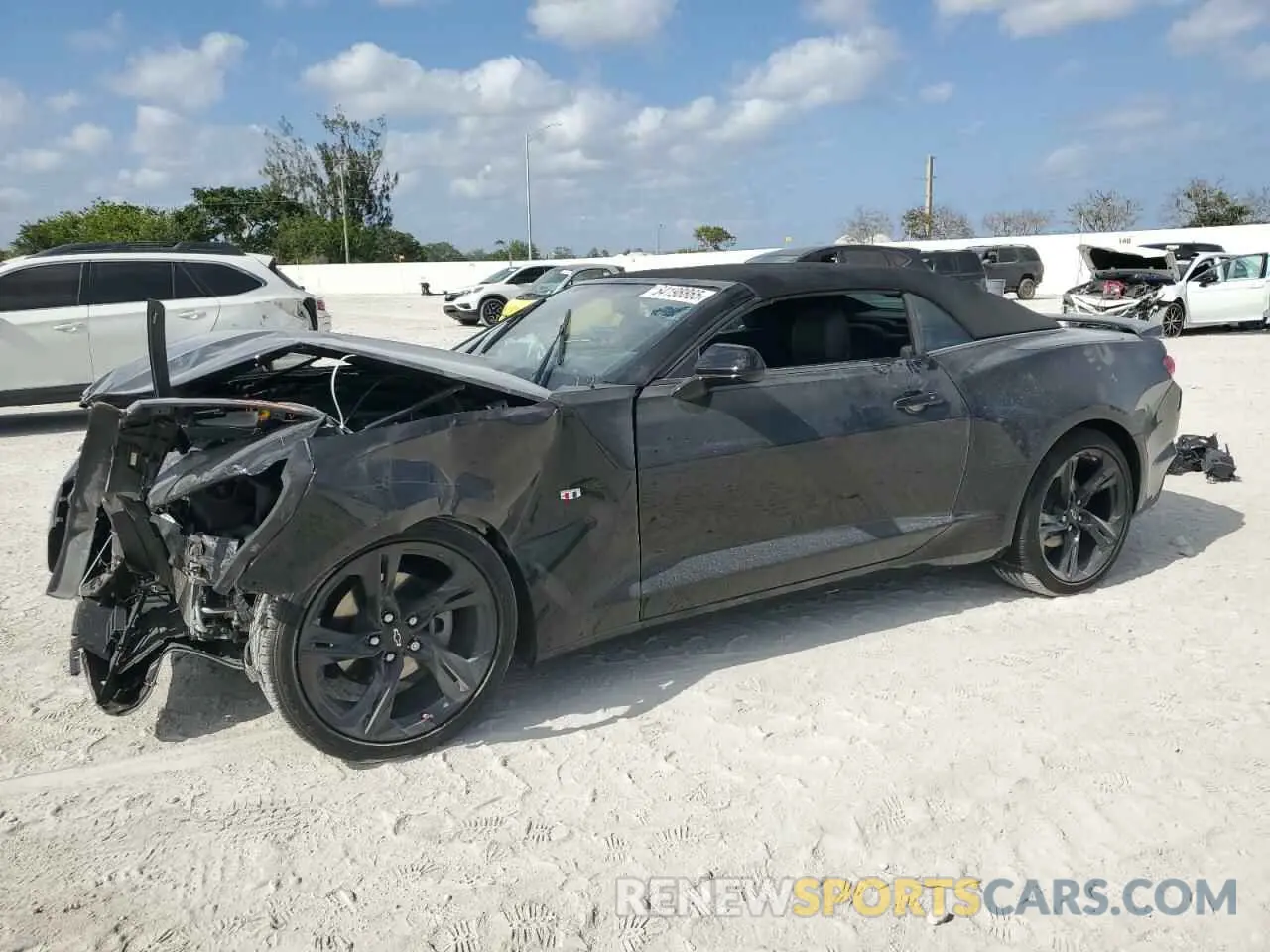 1 Photograph of a damaged car 1G1FD3DX1P0112980 CHEVROLET CAMARO 2023