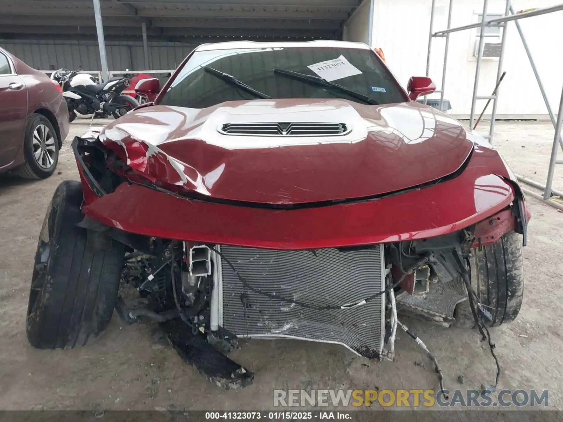 12 Photograph of a damaged car 1G1FE1R7XP0154607 CHEVROLET CAMARO 2023