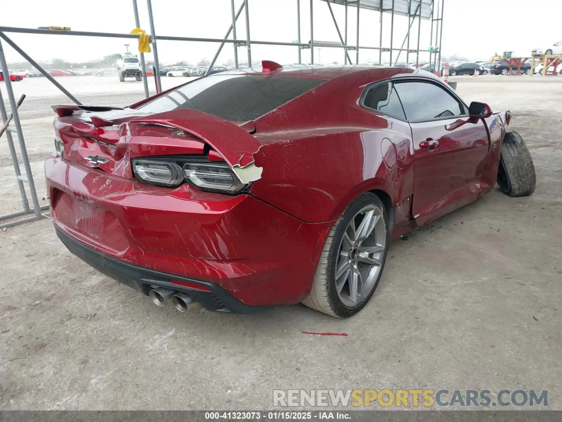 4 Photograph of a damaged car 1G1FE1R7XP0154607 CHEVROLET CAMARO 2023