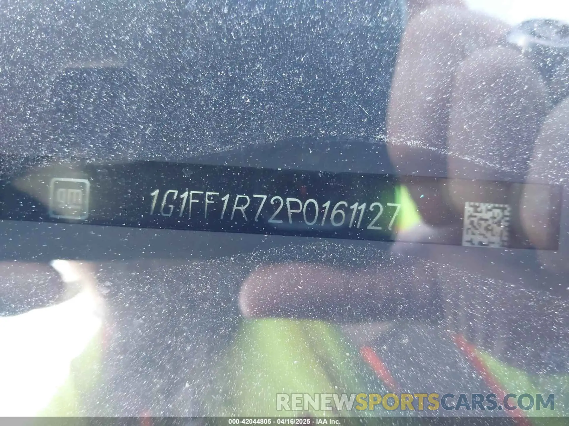 9 Photograph of a damaged car 1G1FF1R72P0161127 CHEVROLET CAMARO 2023