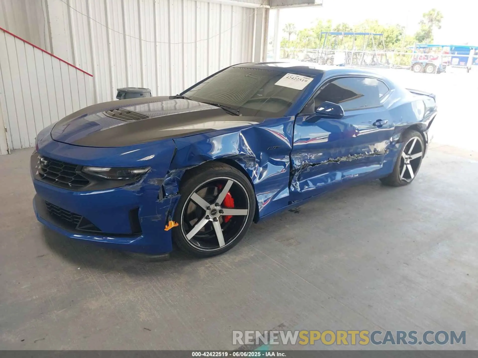 2 Photograph of a damaged car 1G1FF1R76P0101478 CHEVROLET CAMARO 2023