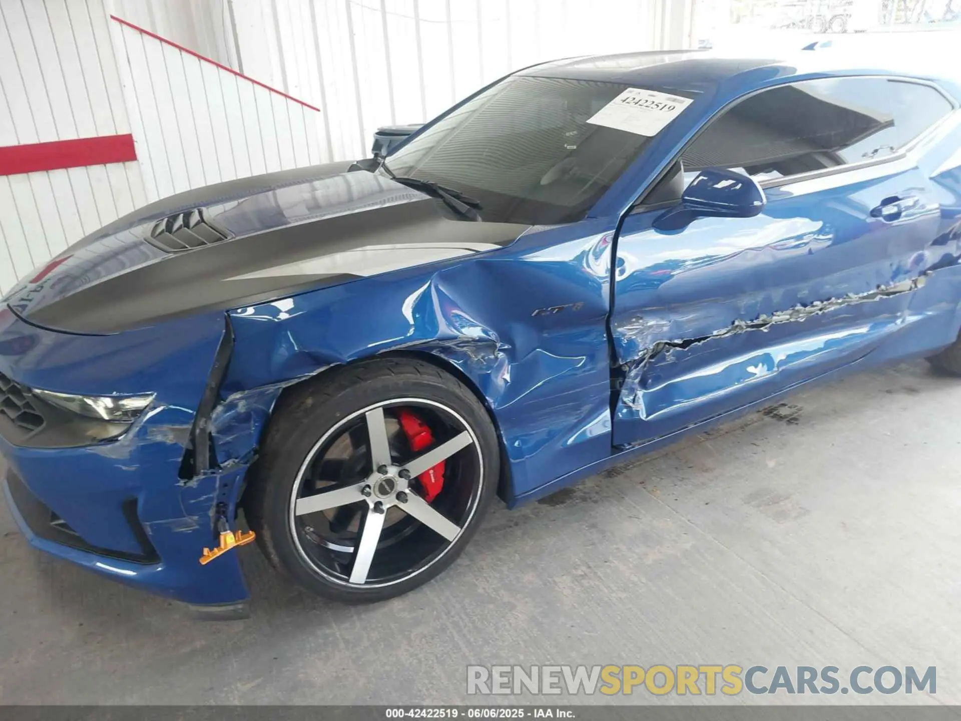 6 Photograph of a damaged car 1G1FF1R76P0101478 CHEVROLET CAMARO 2023