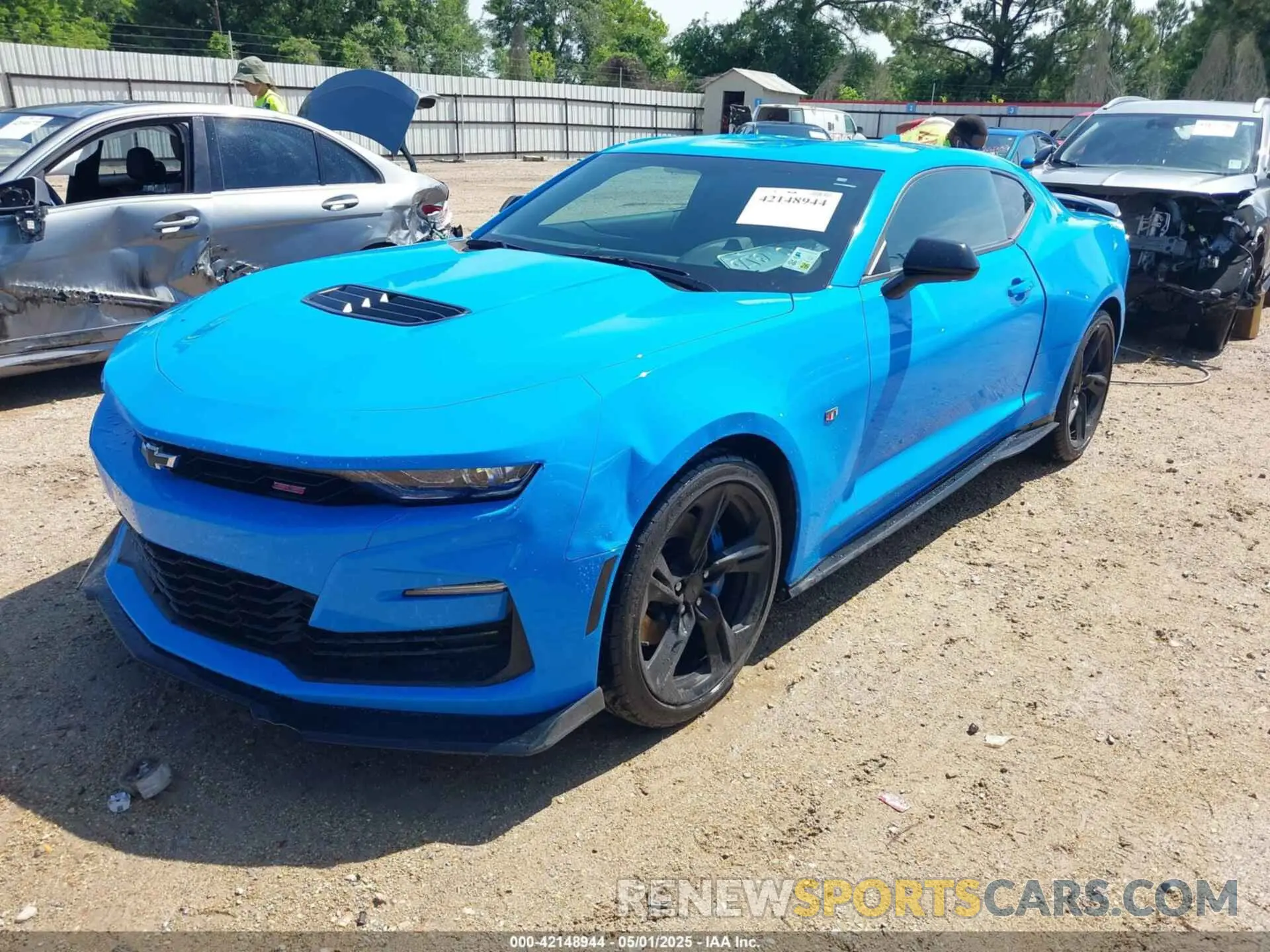 2 Photograph of a damaged car 1G1FF1R76P0153368 CHEVROLET CAMARO 2023