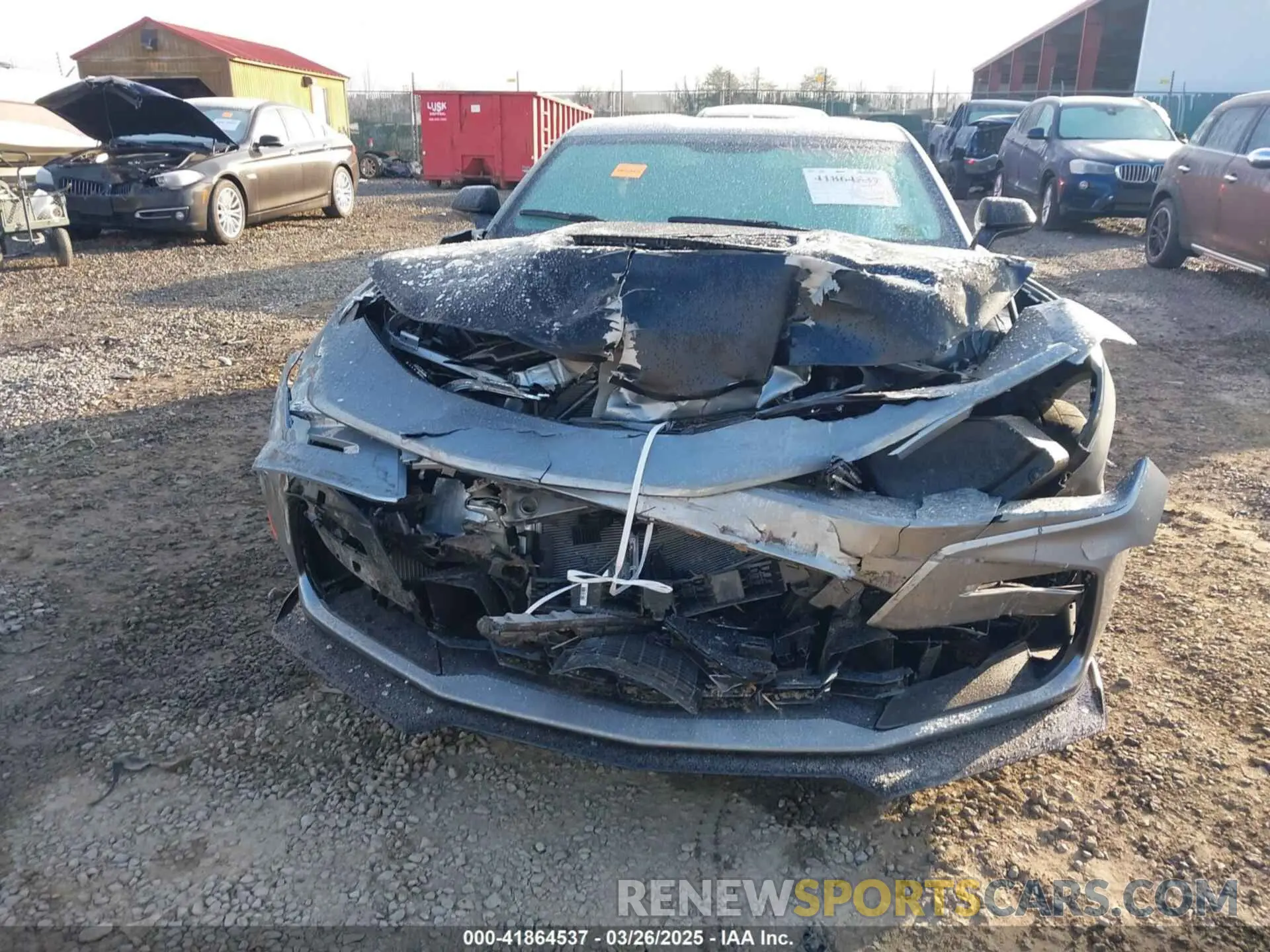 12 Photograph of a damaged car 1G1FF1R77P0132786 CHEVROLET CAMARO 2023