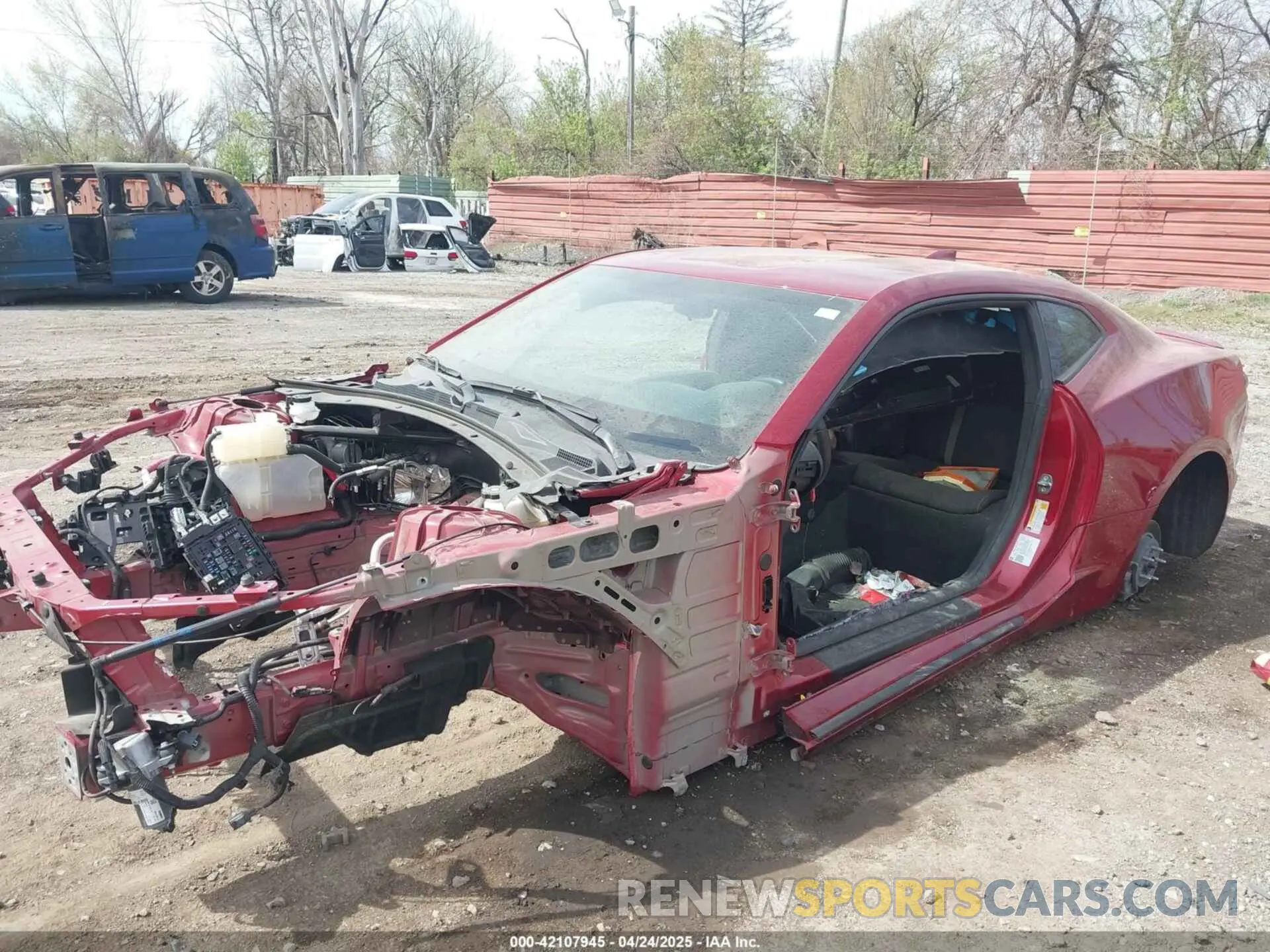 2 Photograph of a damaged car 1G1FF1R78P0109114 CHEVROLET CAMARO 2023